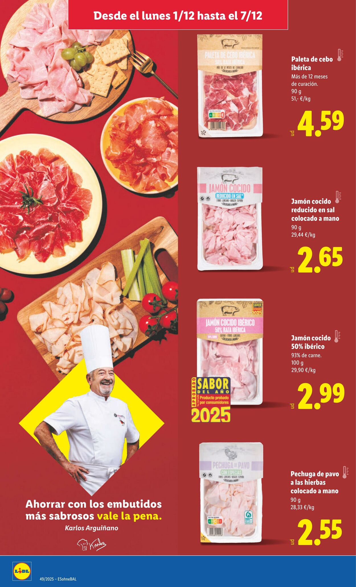 Folleto Lidl 01.12.2025 - 07.12.2025