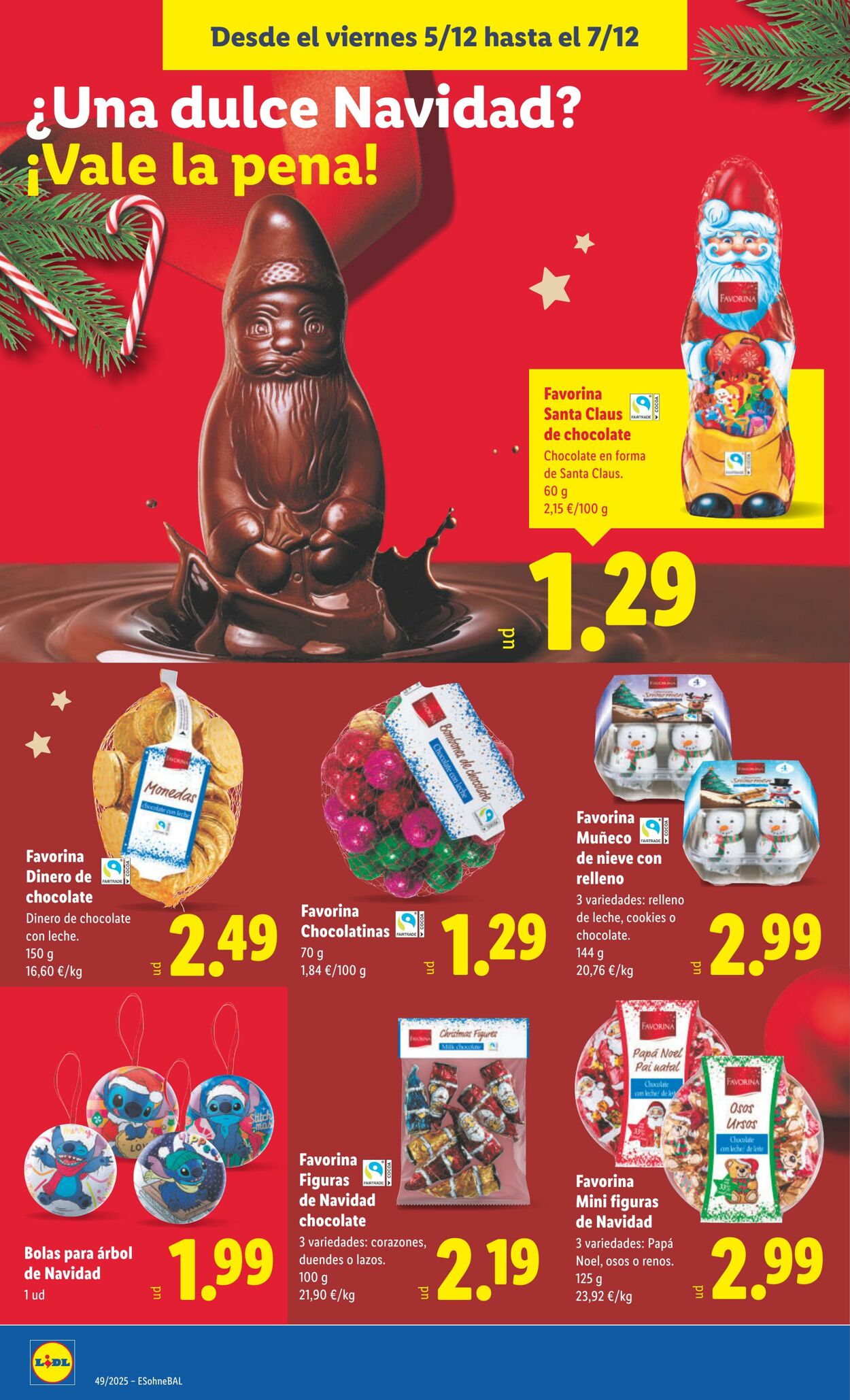 Folleto Lidl 01.12.2025 - 07.12.2025