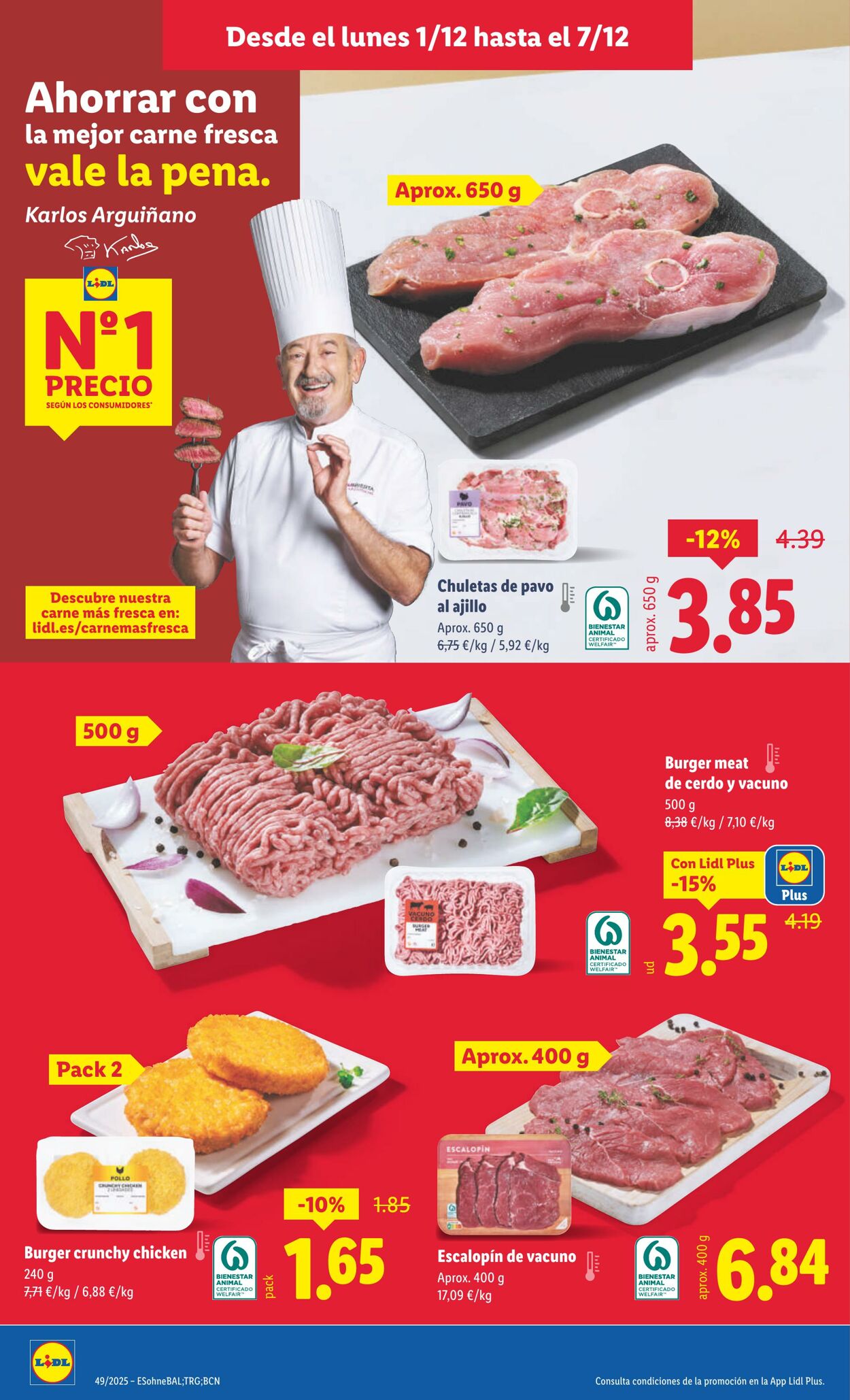 Folleto Lidl 01.12.2025 - 07.12.2025