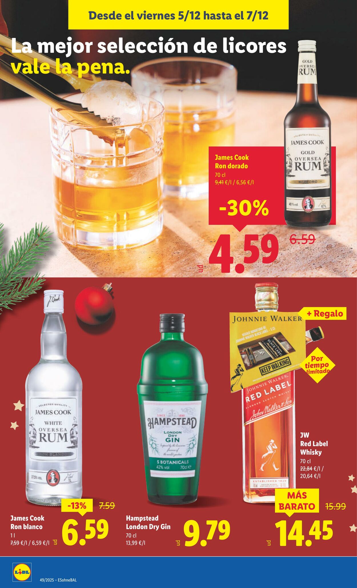 Folleto Lidl 01.12.2025 - 07.12.2025