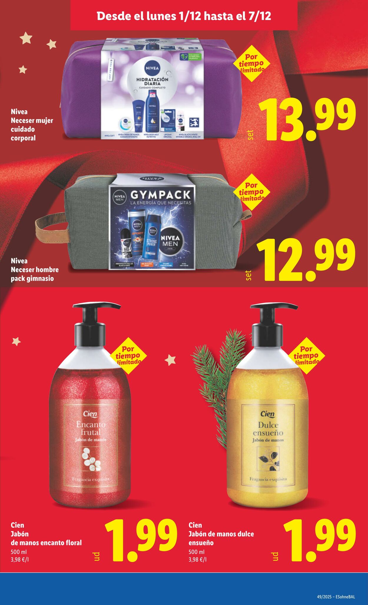 Folleto Lidl 01.12.2025 - 07.12.2025