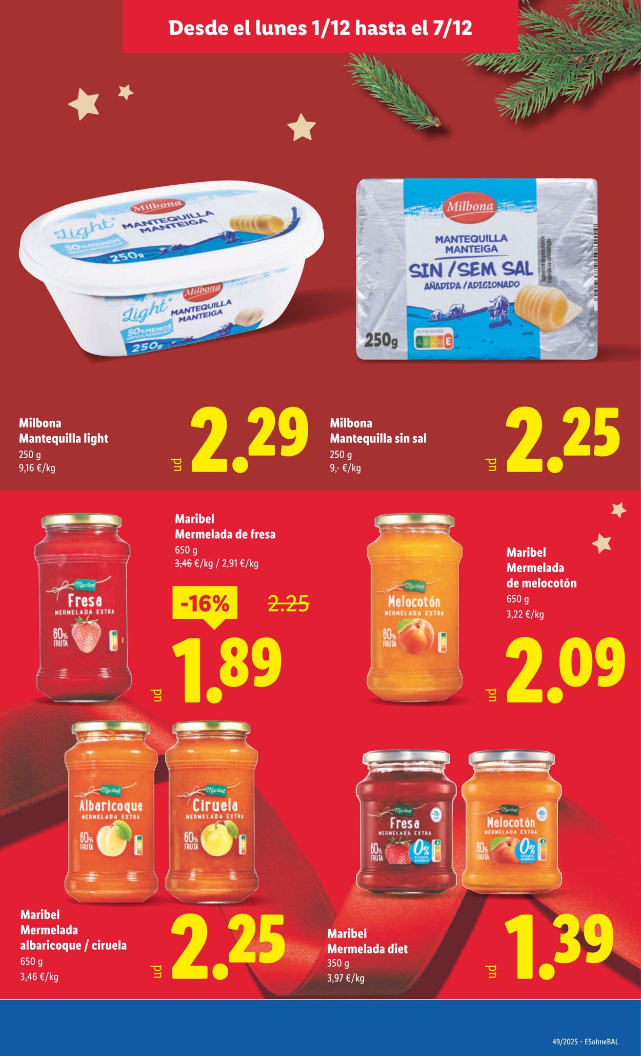 Folleto Lidl 01.12.2025 - 07.12.2025