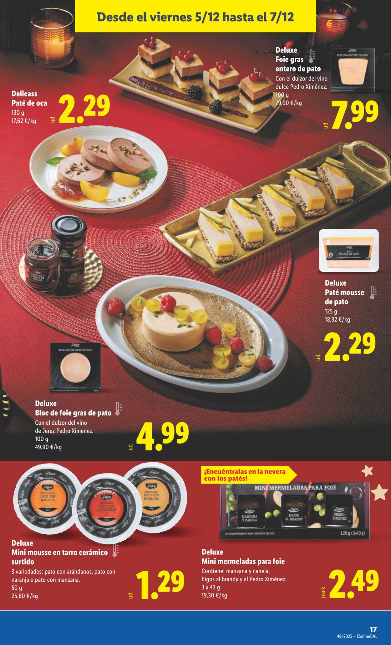 Folleto Lidl 01.12.2025 - 07.12.2025