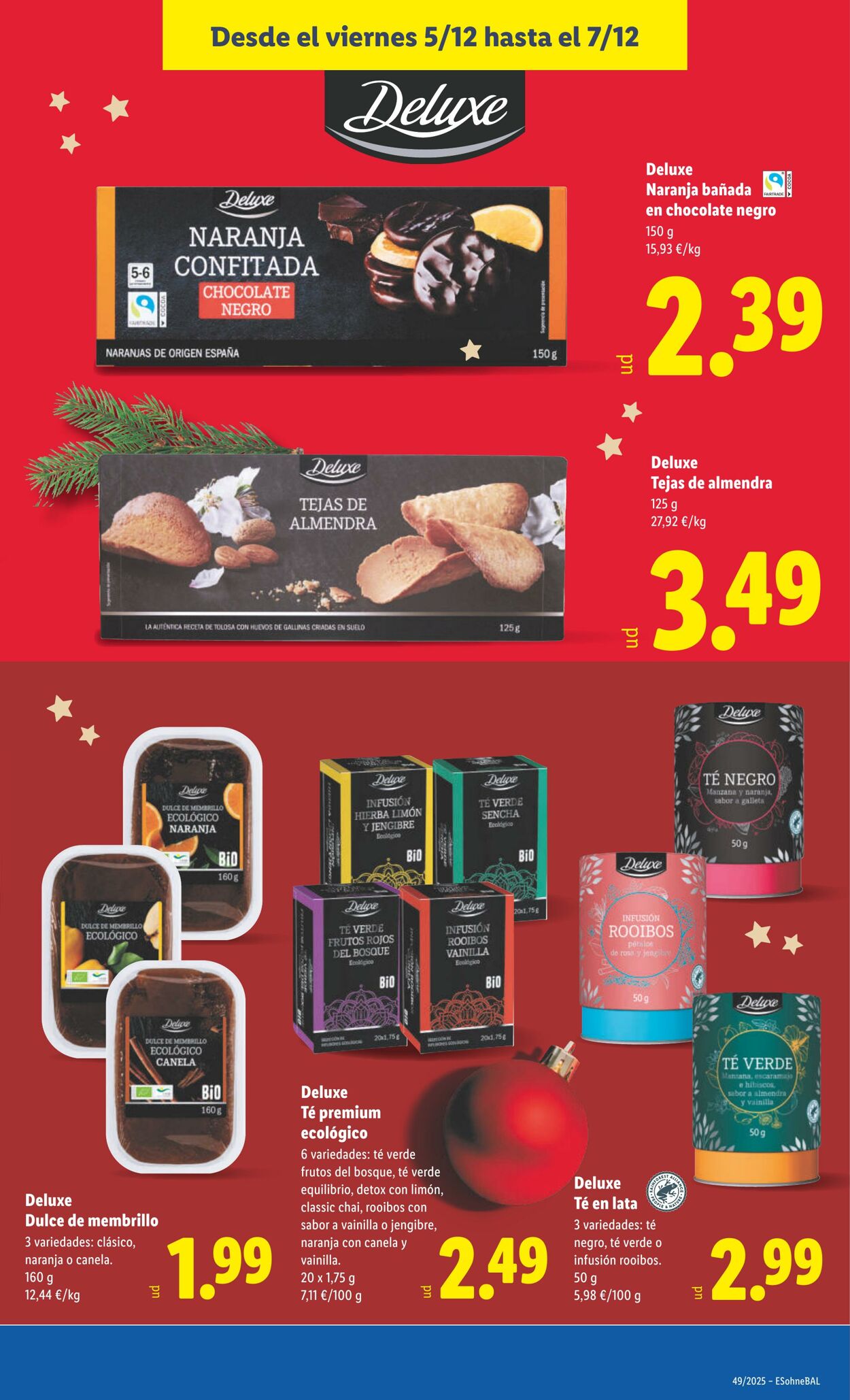Folleto Lidl 01.12.2025 - 07.12.2025