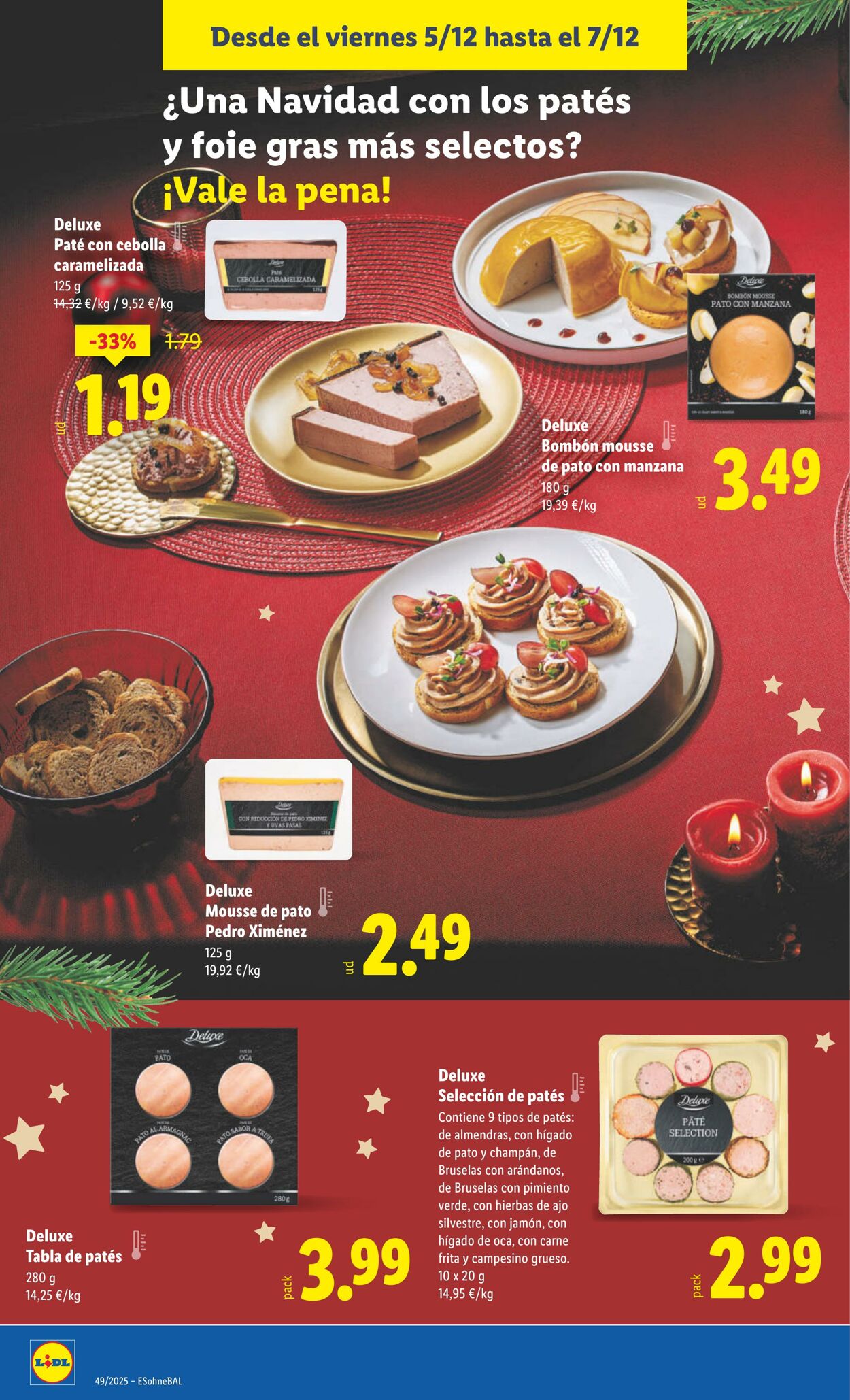 Folleto Lidl 01.12.2025 - 07.12.2025