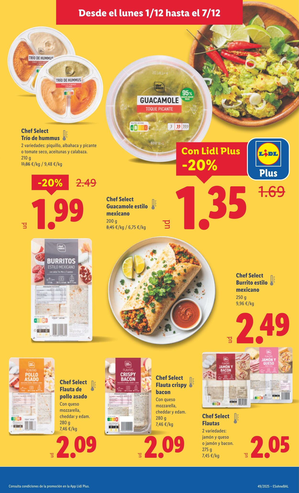 Folleto Lidl 01.12.2025 - 07.12.2025