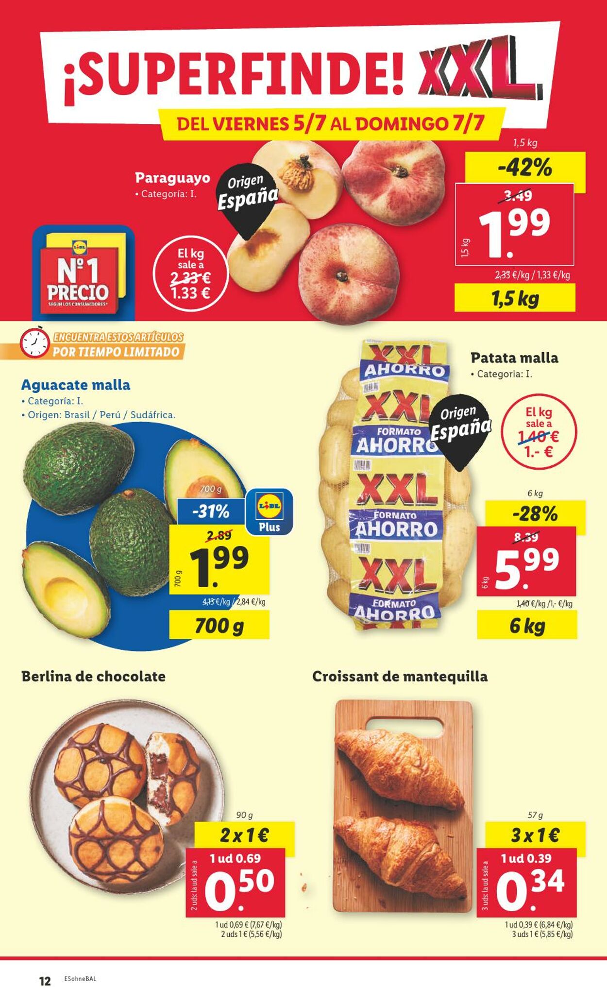 Folleto Lidl 01.07.2024 - 07.07.2024