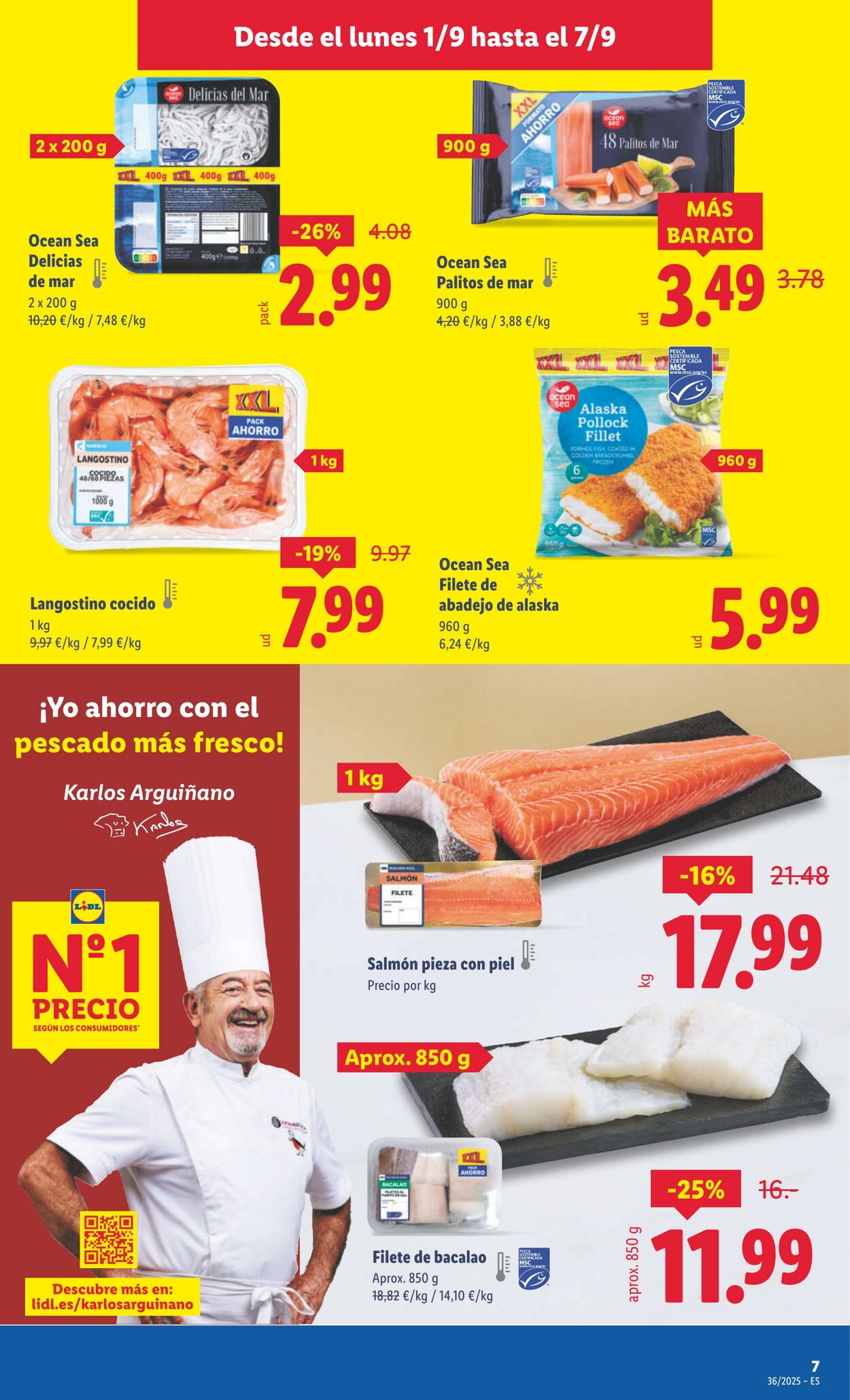 Folleto Lidl 01.09.2025 - 07.09.2025