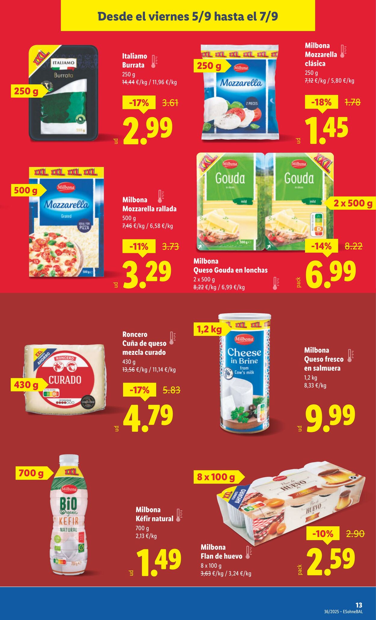 Folleto Lidl 01.09.2025 - 07.09.2025