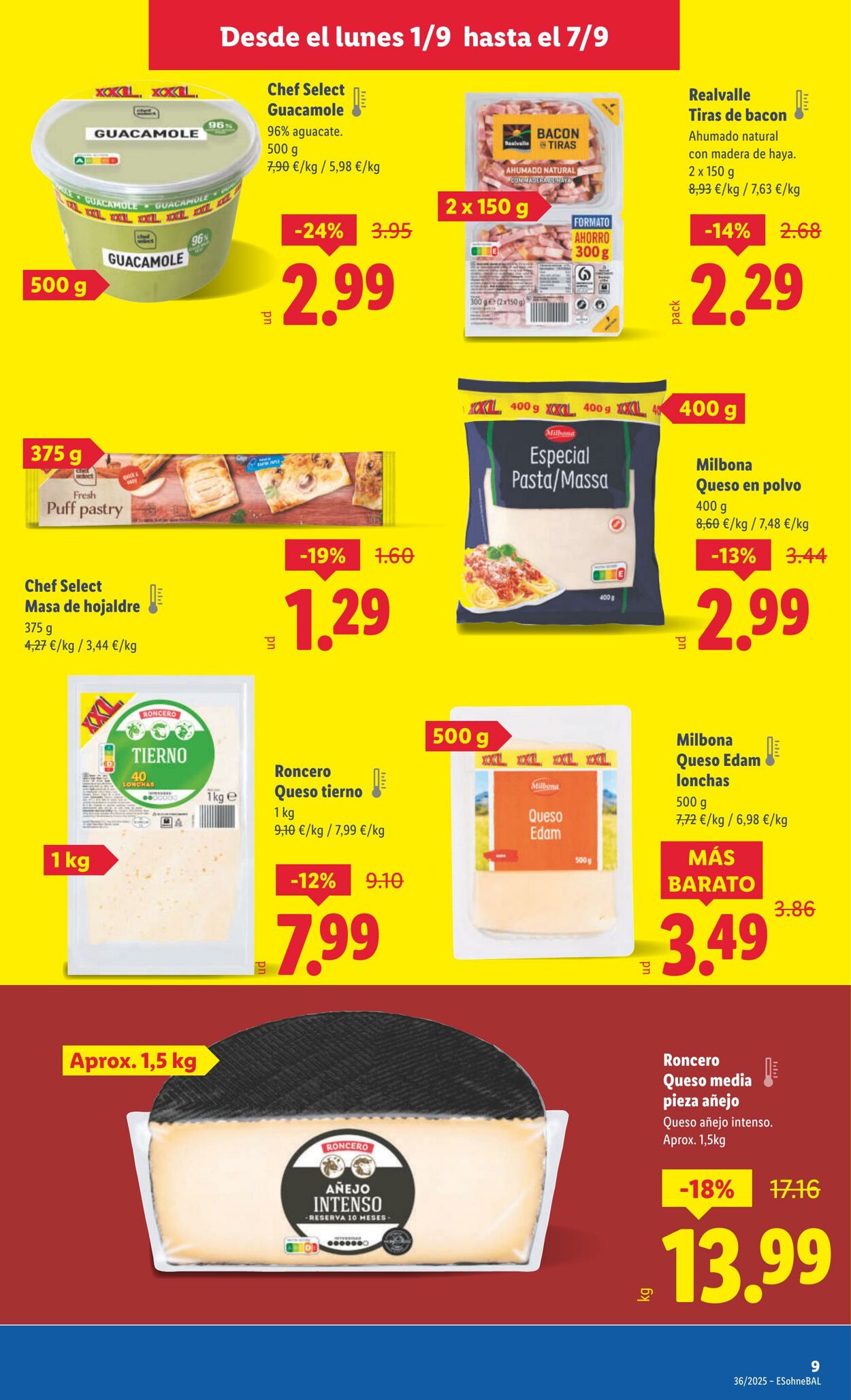 Folleto Lidl 01.09.2025 - 07.09.2025