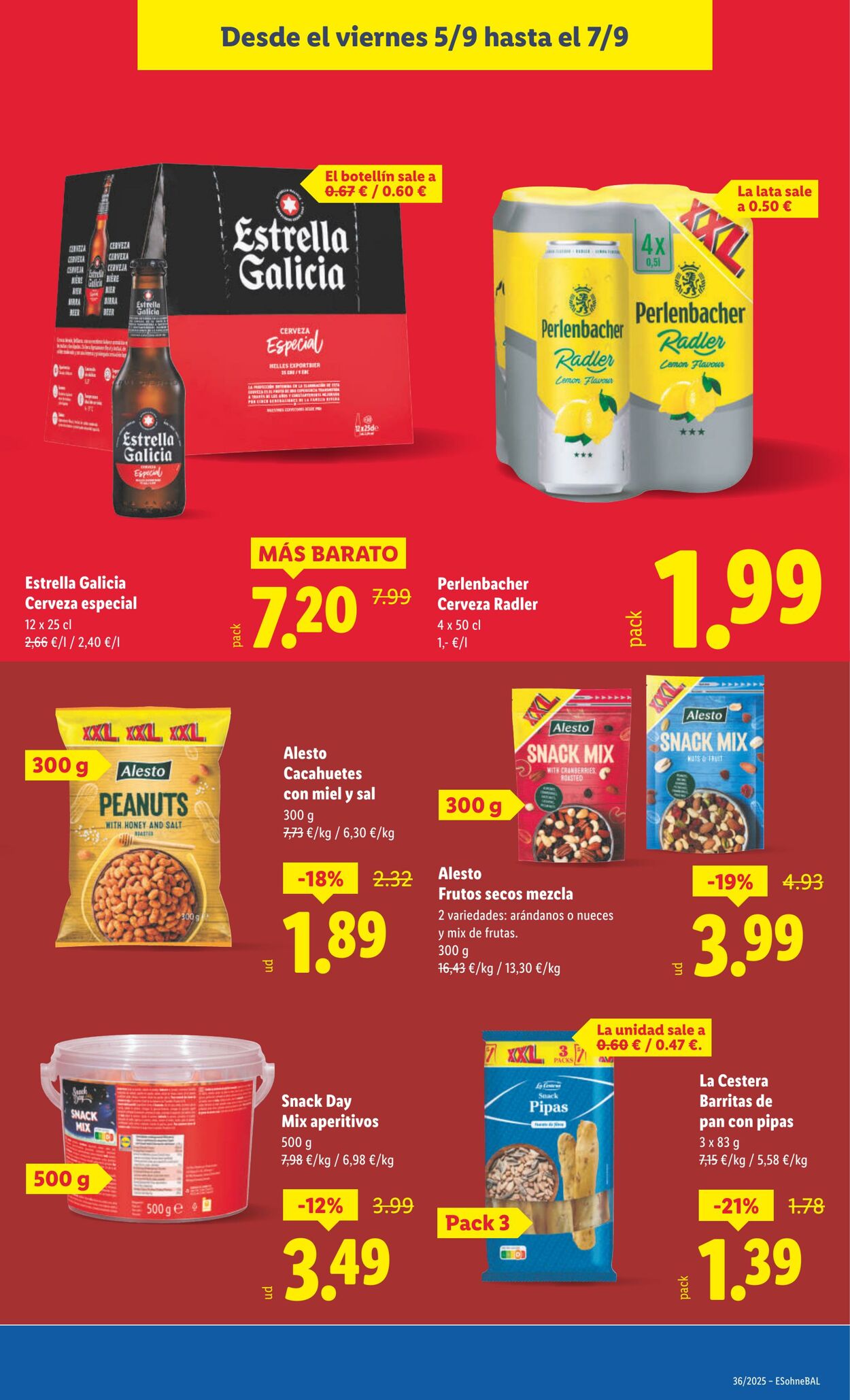 Folleto Lidl 01.09.2025 - 07.09.2025