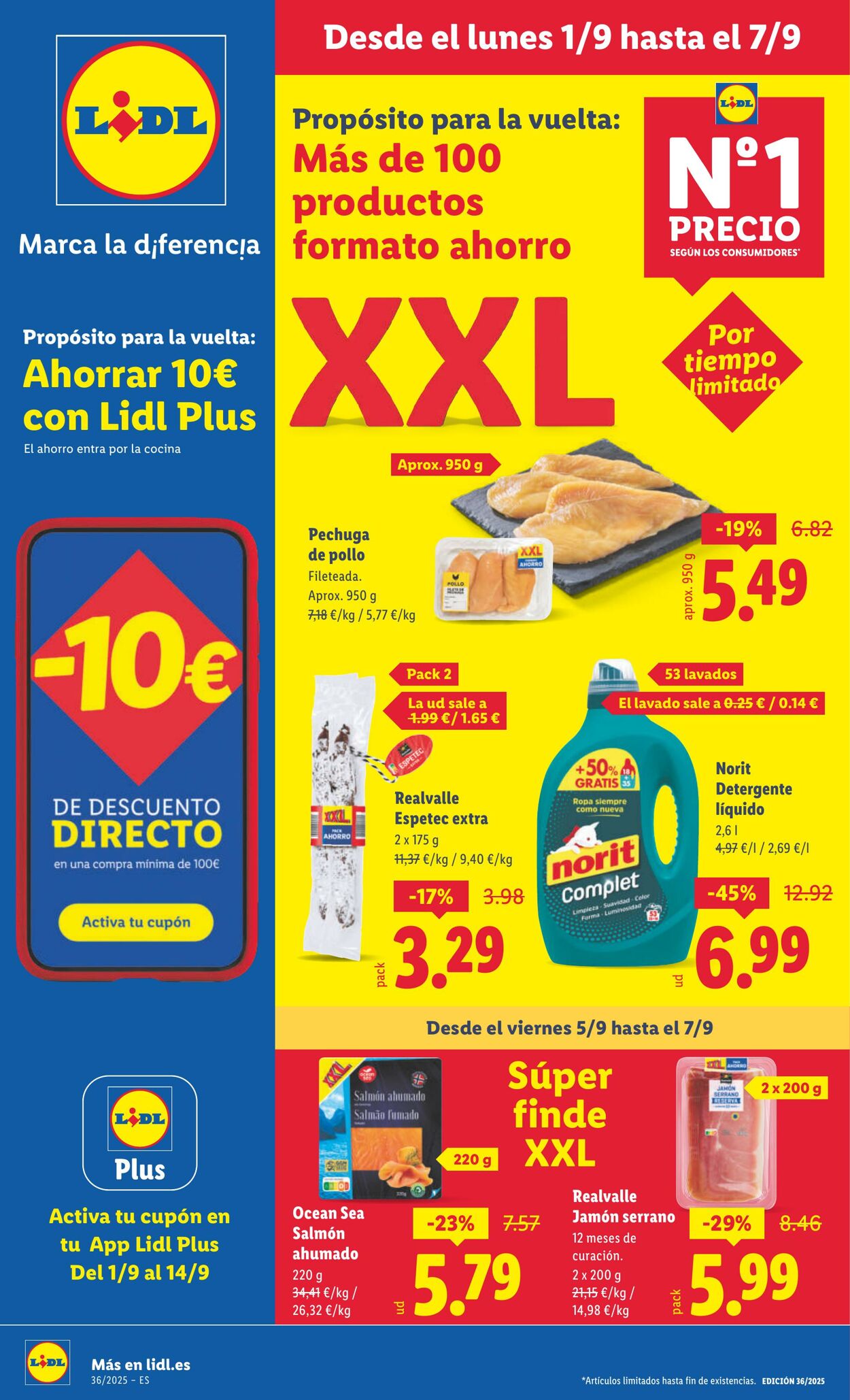 Folleto Lidl 01.09.2025 - 07.09.2025