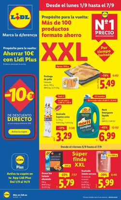 Folleto Lidl 01.09.2025 - 07.09.2025