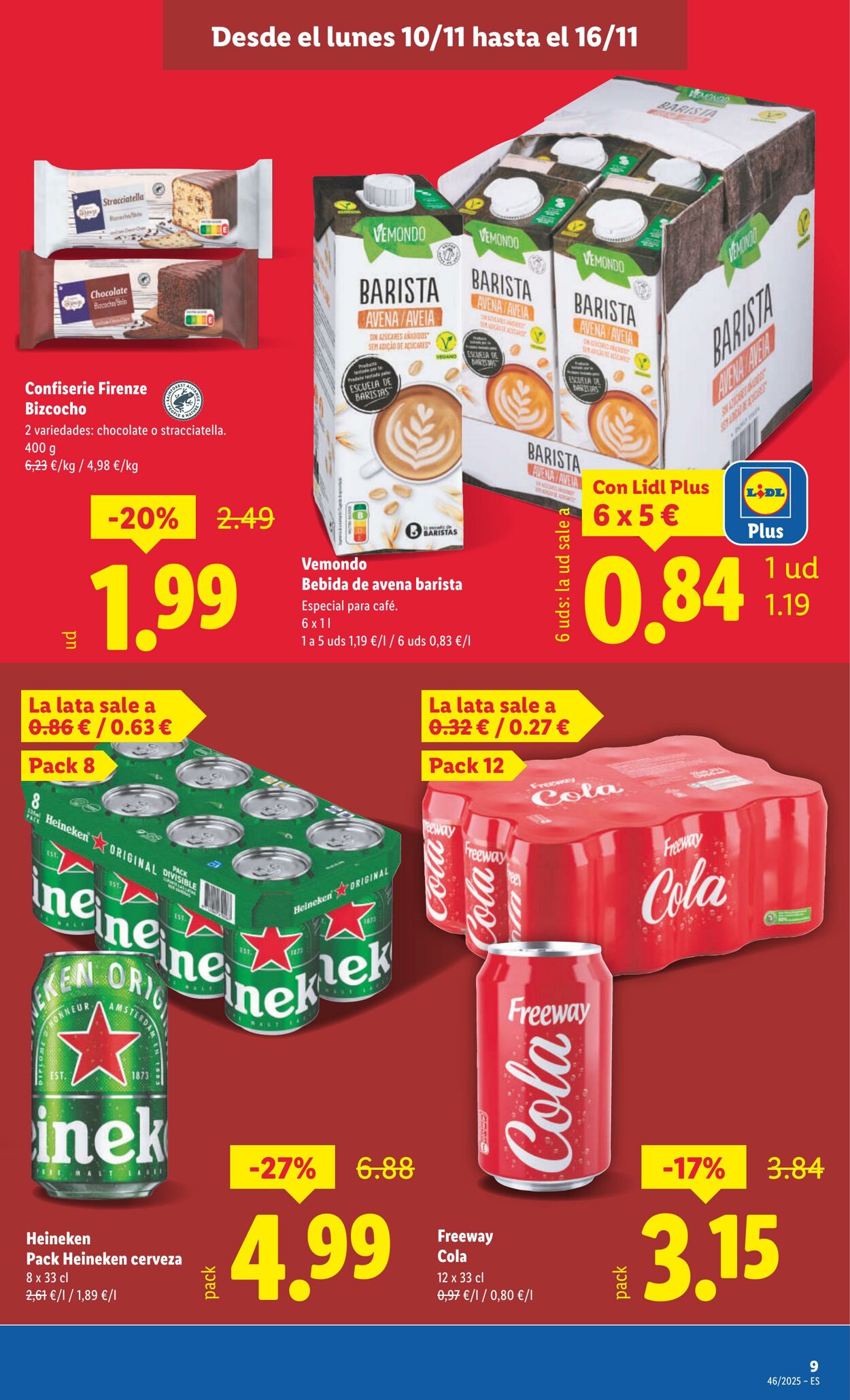 Folleto Lidl 10.11.2025 - 16.11.2025