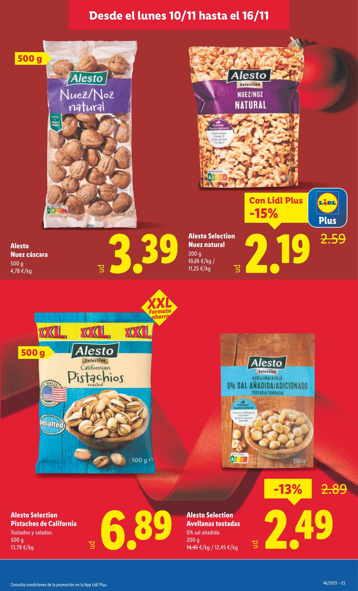 Folleto Lidl 10.11.2025 - 16.11.2025