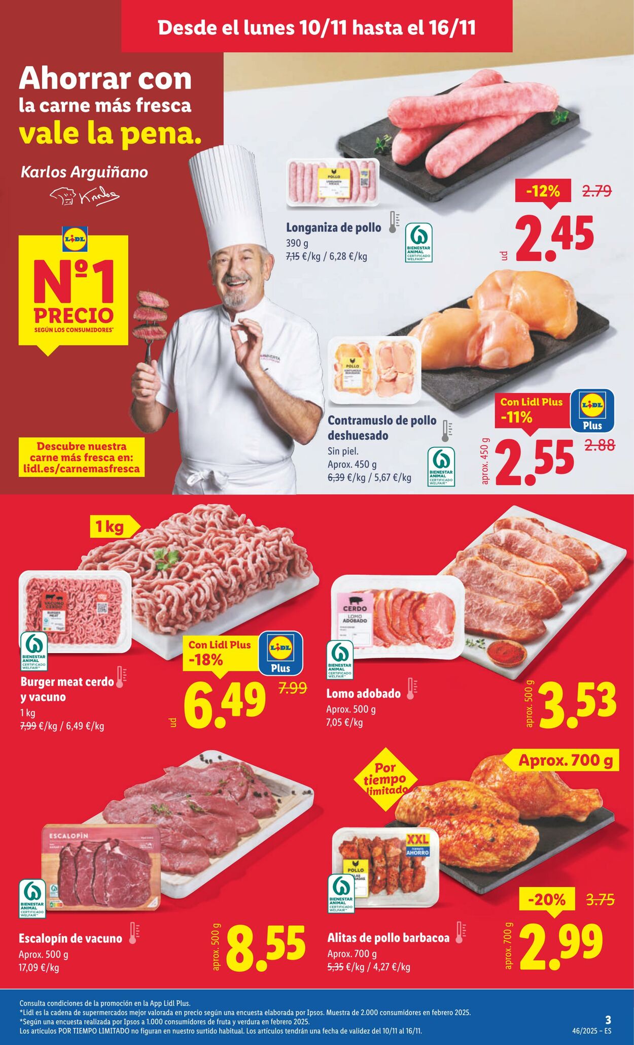 Folleto Lidl 10.11.2025 - 16.11.2025