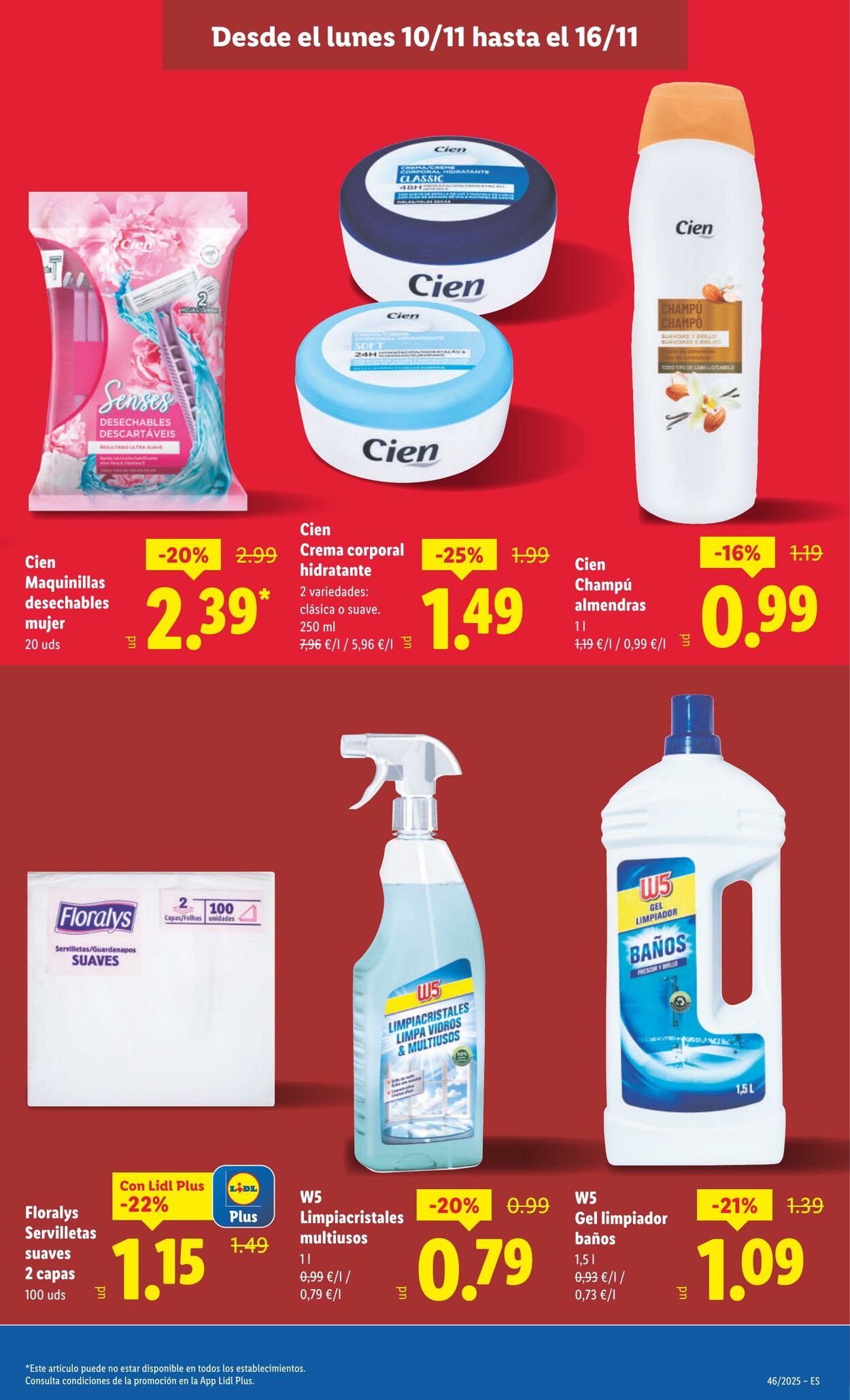 Folleto Lidl 10.11.2025 - 16.11.2025