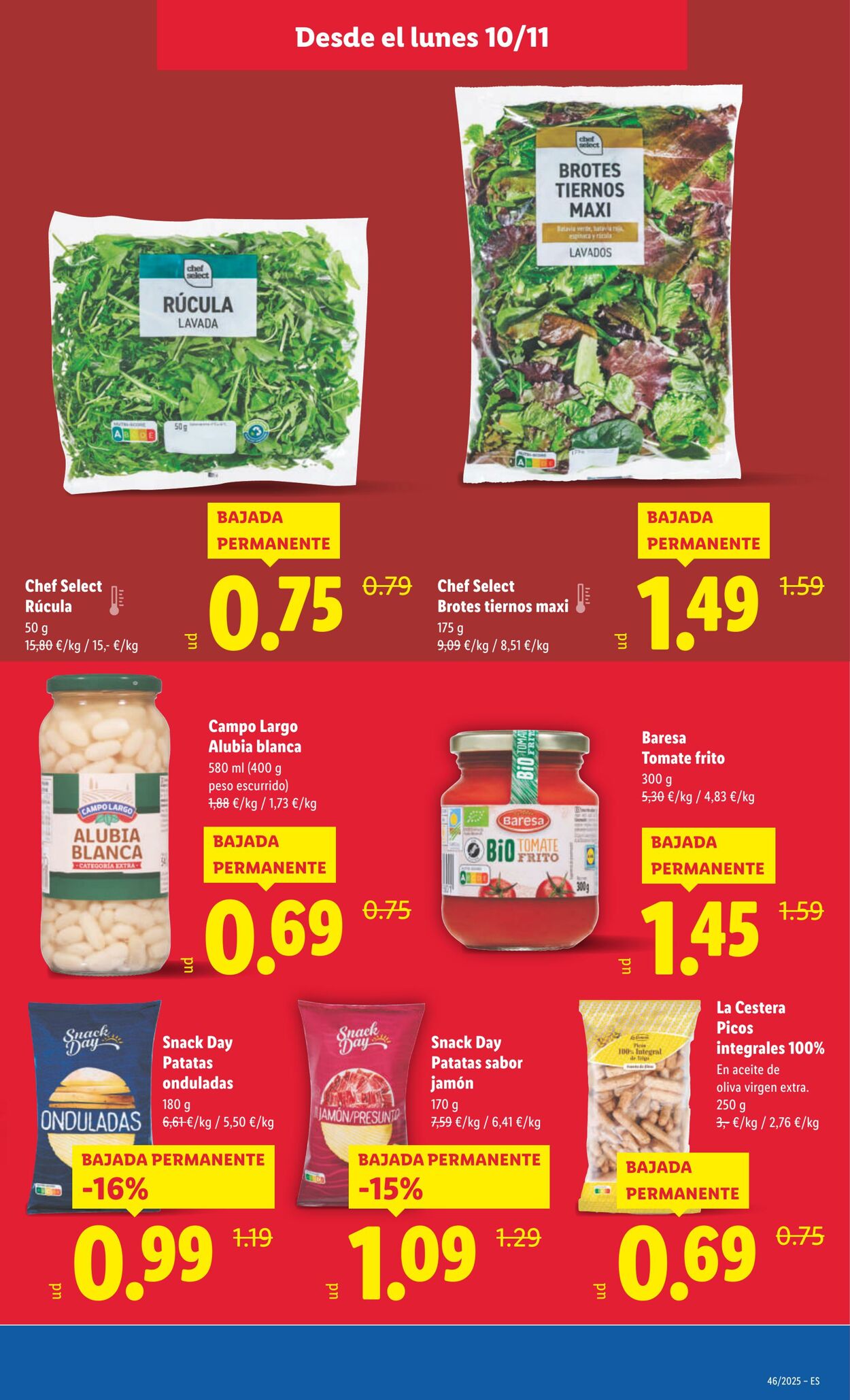 Folleto Lidl 10.11.2025 - 16.11.2025