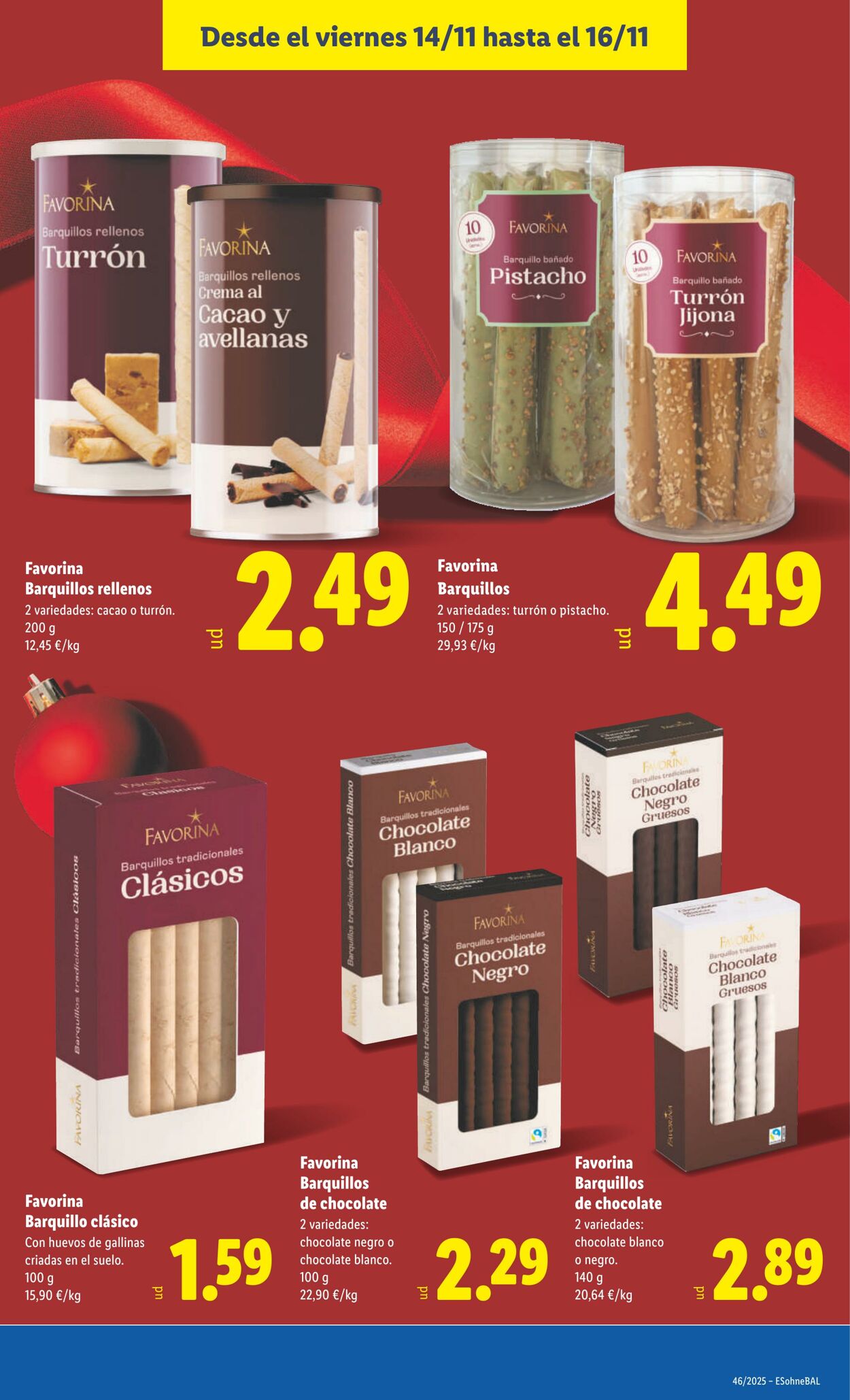 Folleto Lidl 10.11.2025 - 16.11.2025