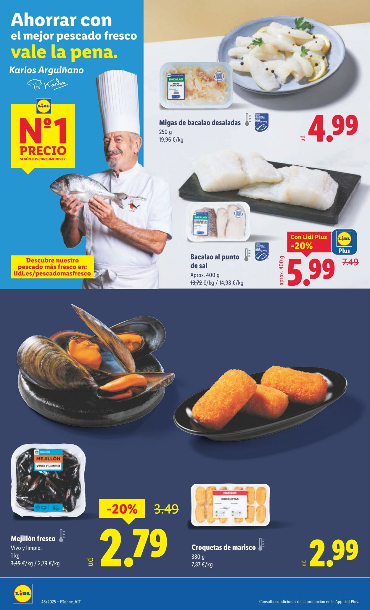 Folleto Lidl 10.11.2025 - 16.11.2025