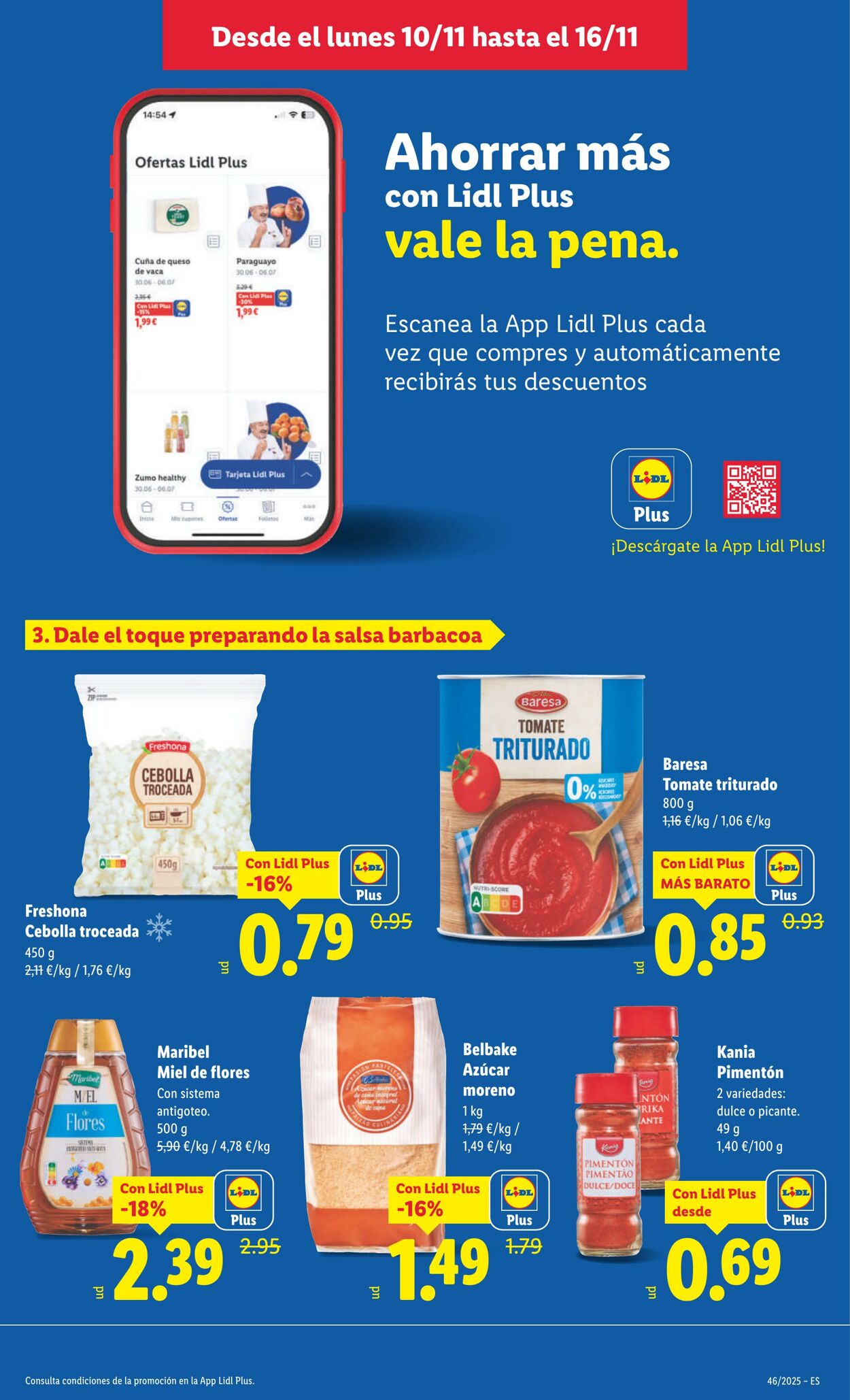 Folleto Lidl 10.11.2025 - 16.11.2025