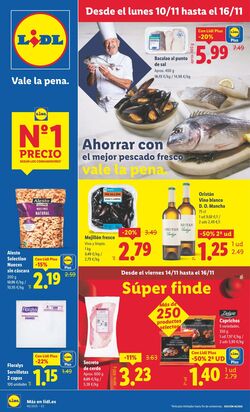 Folleto Lidl 10.11.2025 - 16.11.2025