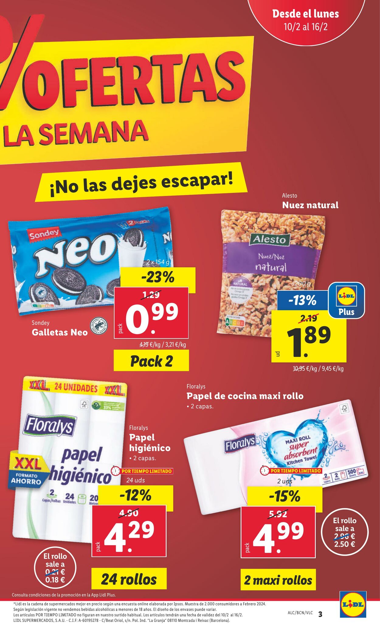 Folleto Lidl 10.02.2025 - 16.02.2025