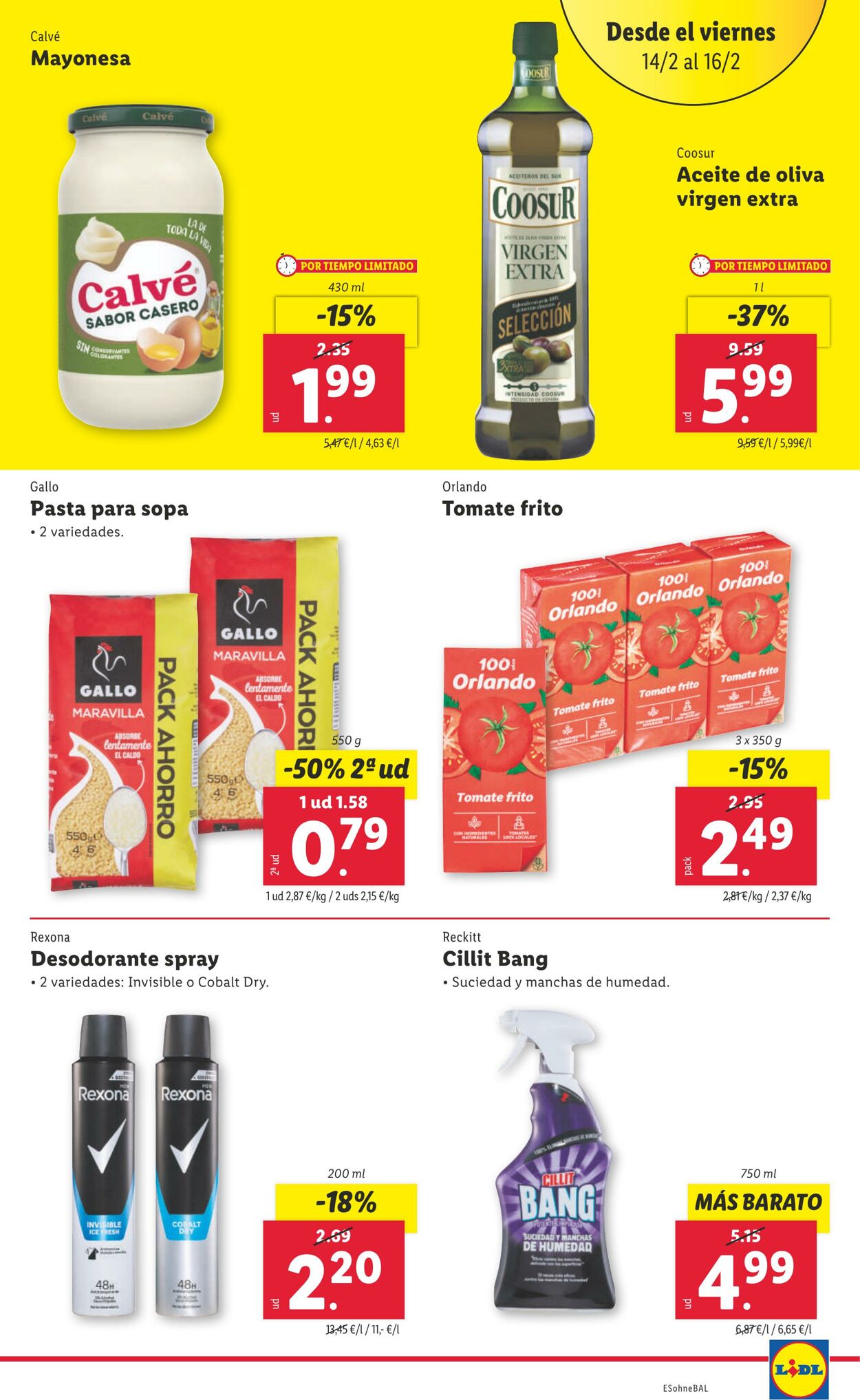 Folleto Lidl 10.02.2025 - 16.02.2025