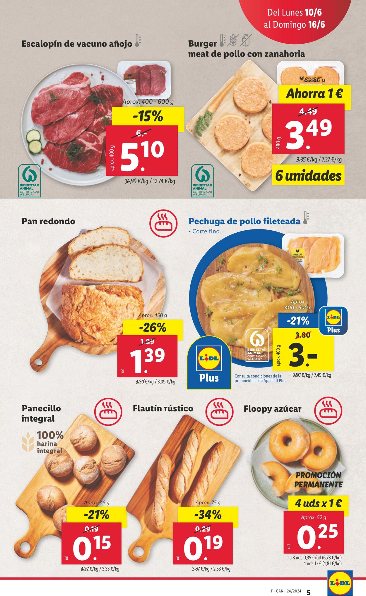 Folleto Lidl 10.06.2024 - 16.06.2024