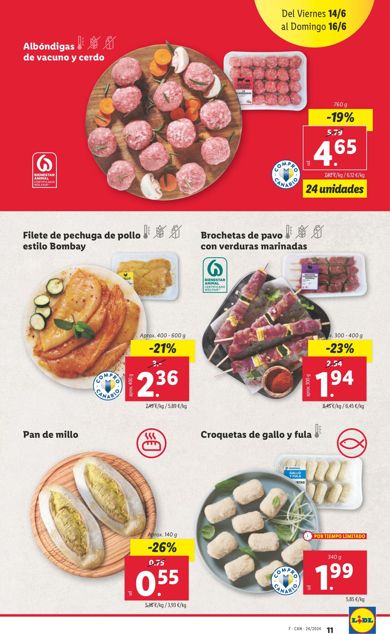 Folleto Lidl 10.06.2024 - 16.06.2024