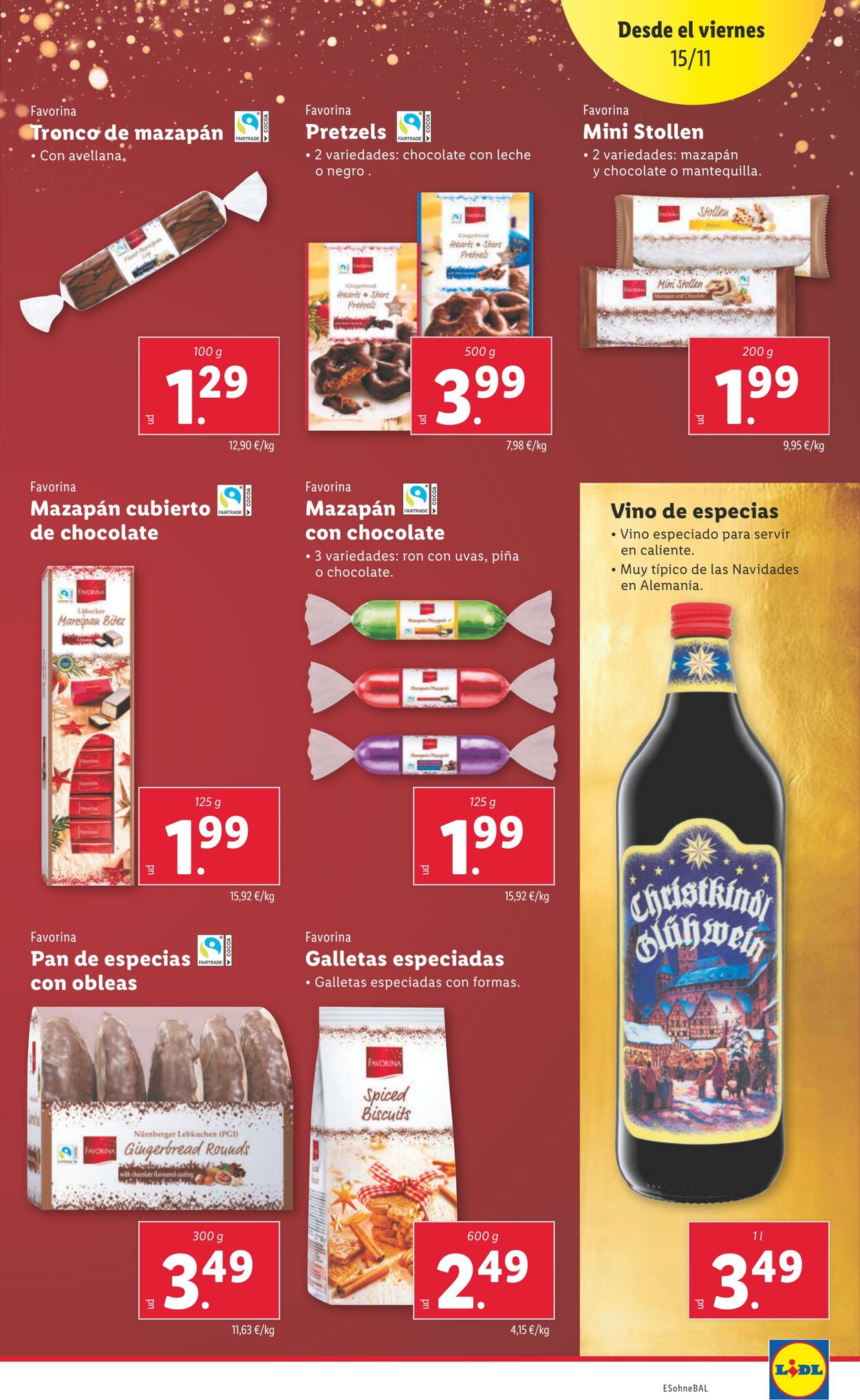 Folleto Lidl 11.11.2024 - 17.11.2024