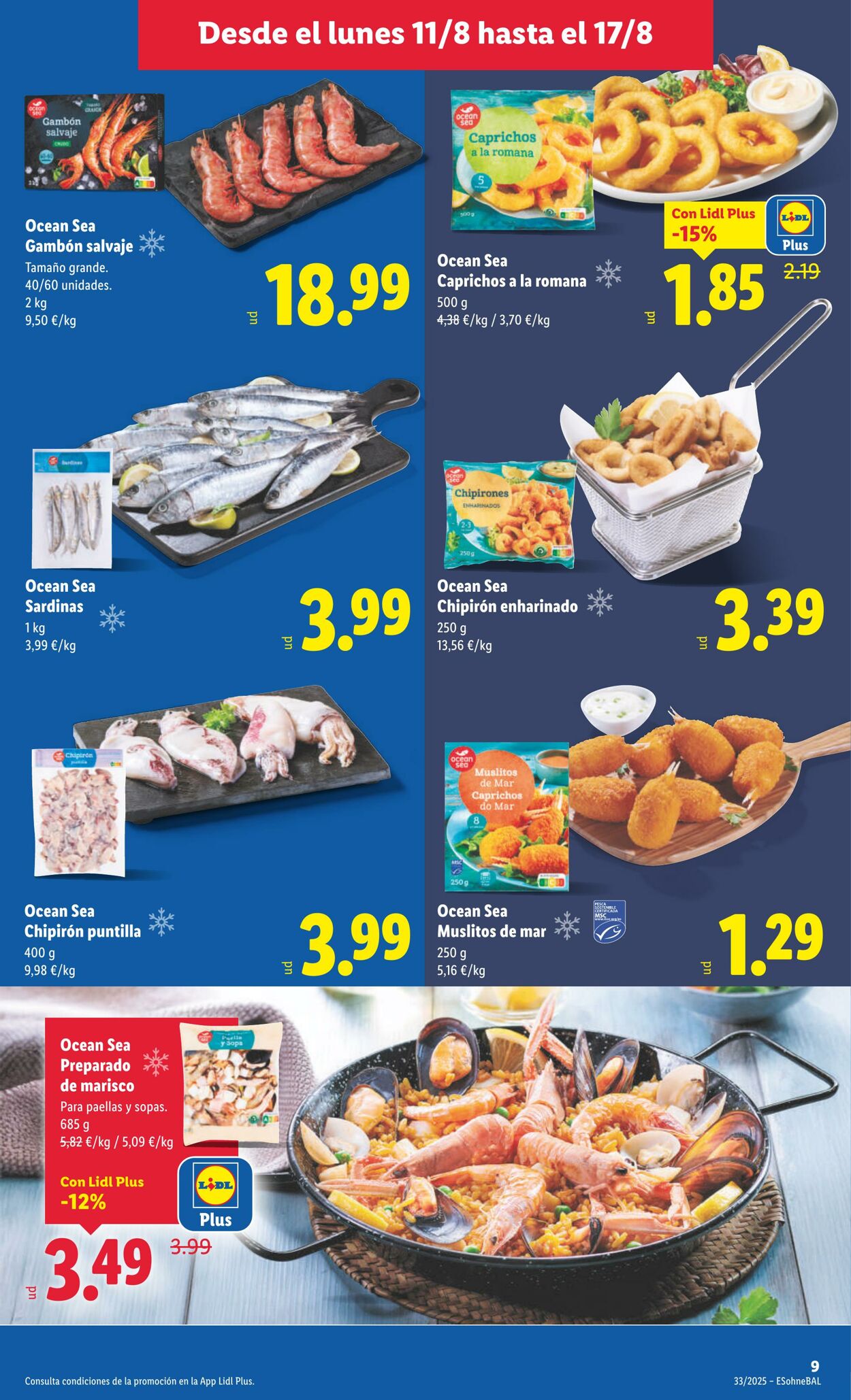 Folleto Lidl 11.08.2025 - 17.08.2025