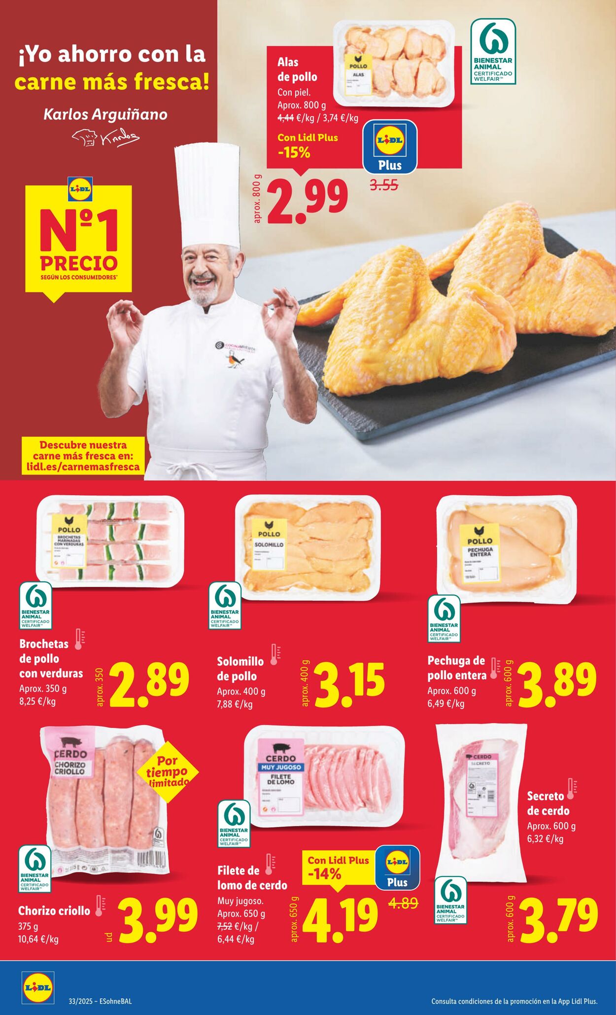 Folleto Lidl 11.08.2025 - 17.08.2025