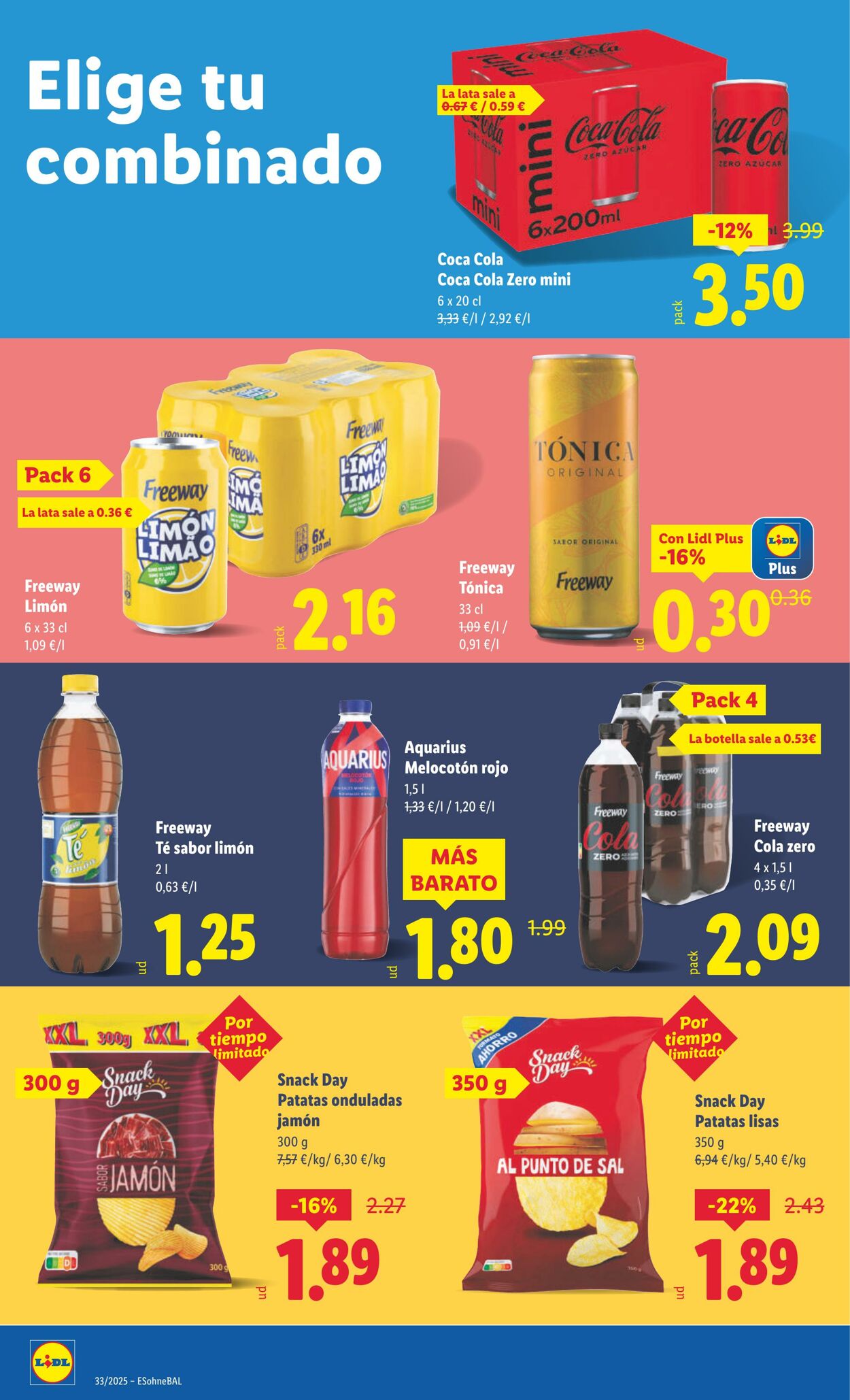 Folleto Lidl 11.08.2025 - 17.08.2025