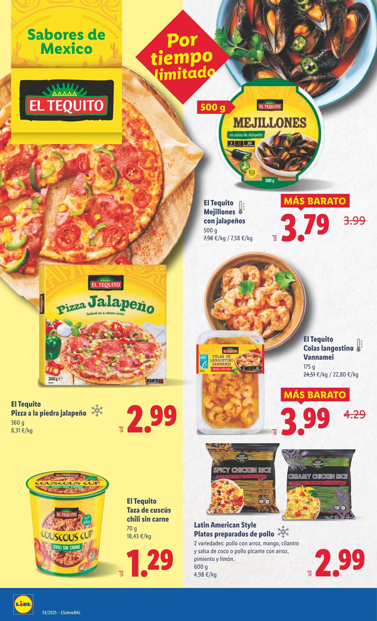 Folleto Lidl 11.08.2025 - 17.08.2025