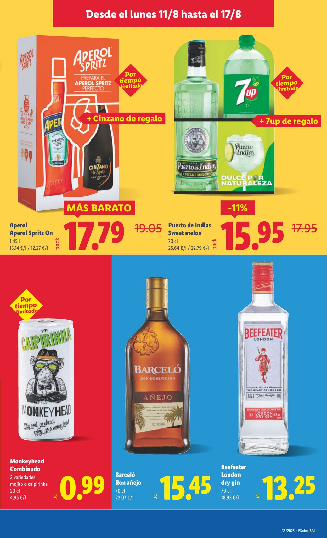 Folleto Lidl 11.08.2025 - 17.08.2025