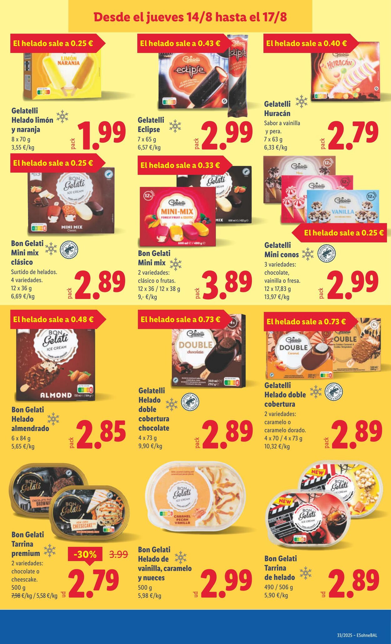 Folleto Lidl 11.08.2025 - 17.08.2025