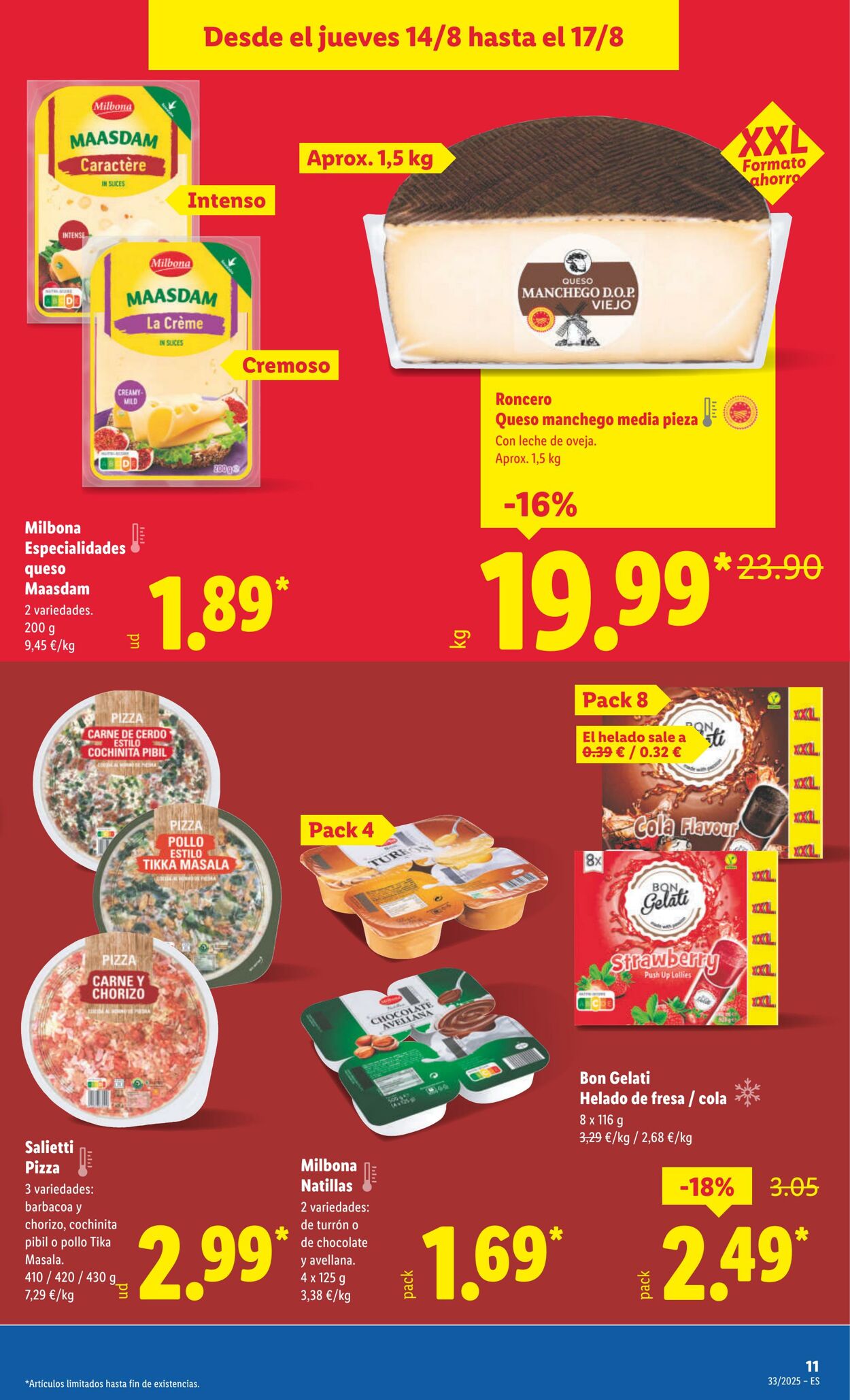 Folleto Lidl 11.08.2025 - 17.08.2025
