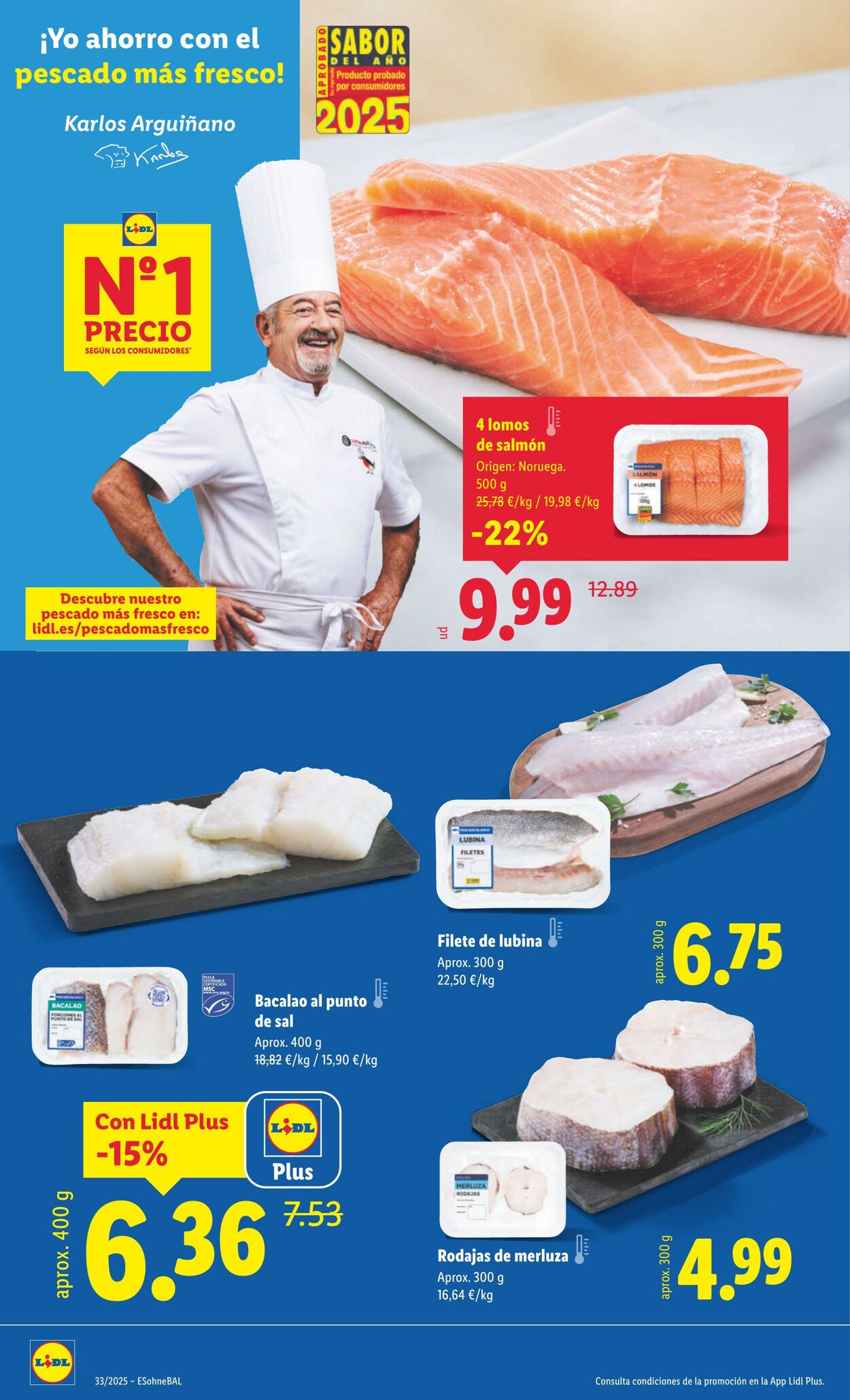 Folleto Lidl 11.08.2025 - 17.08.2025