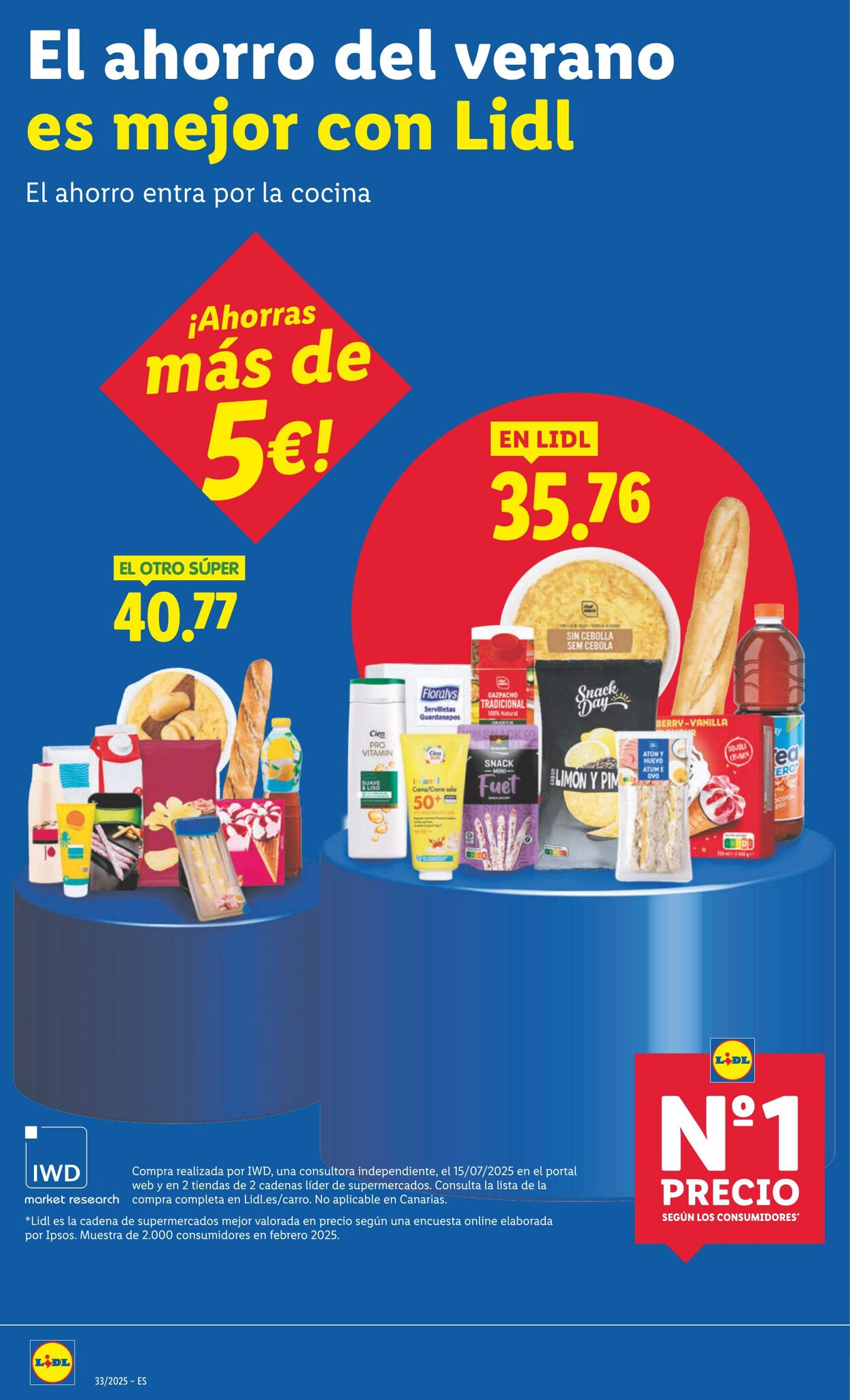 Folleto Lidl 11.08.2025 - 17.08.2025