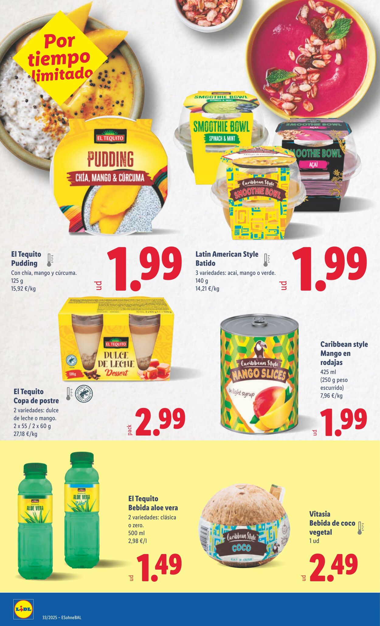 Folleto Lidl 11.08.2025 - 17.08.2025