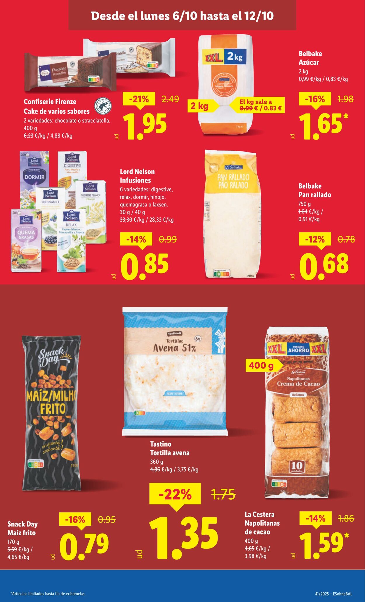 Folleto Lidl 13.10.2025 - 19.10.2025