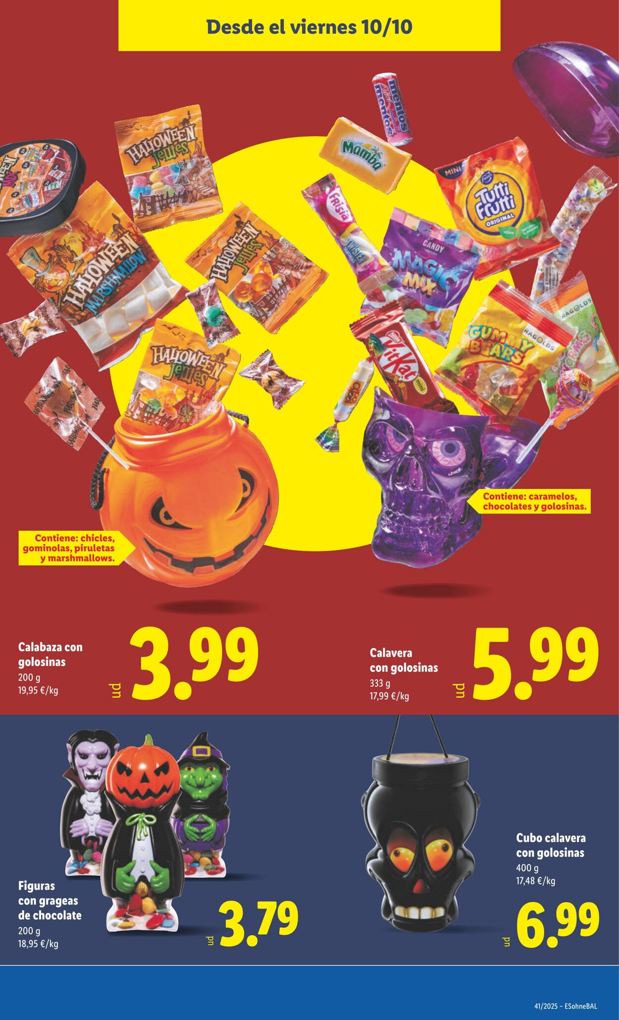 Folleto Lidl 13.10.2025 - 19.10.2025