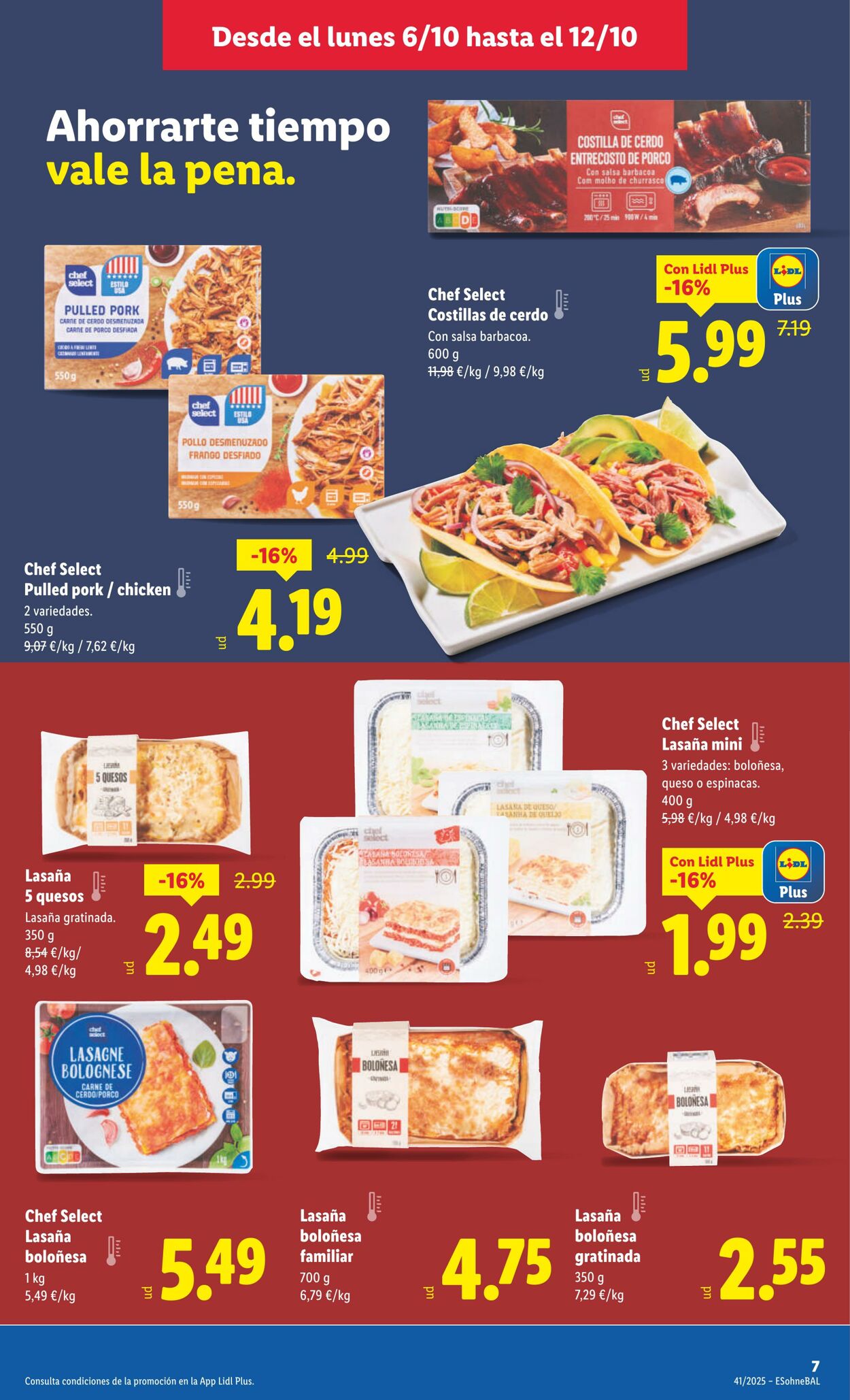 Folleto Lidl 13.10.2025 - 19.10.2025