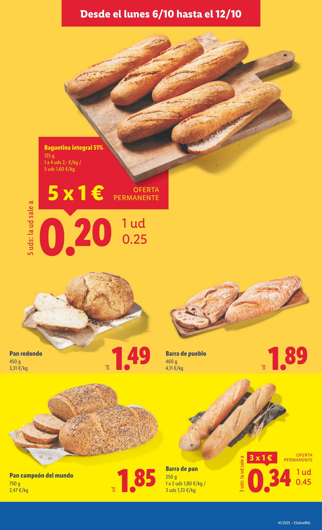 Folleto Lidl 13.10.2025 - 19.10.2025