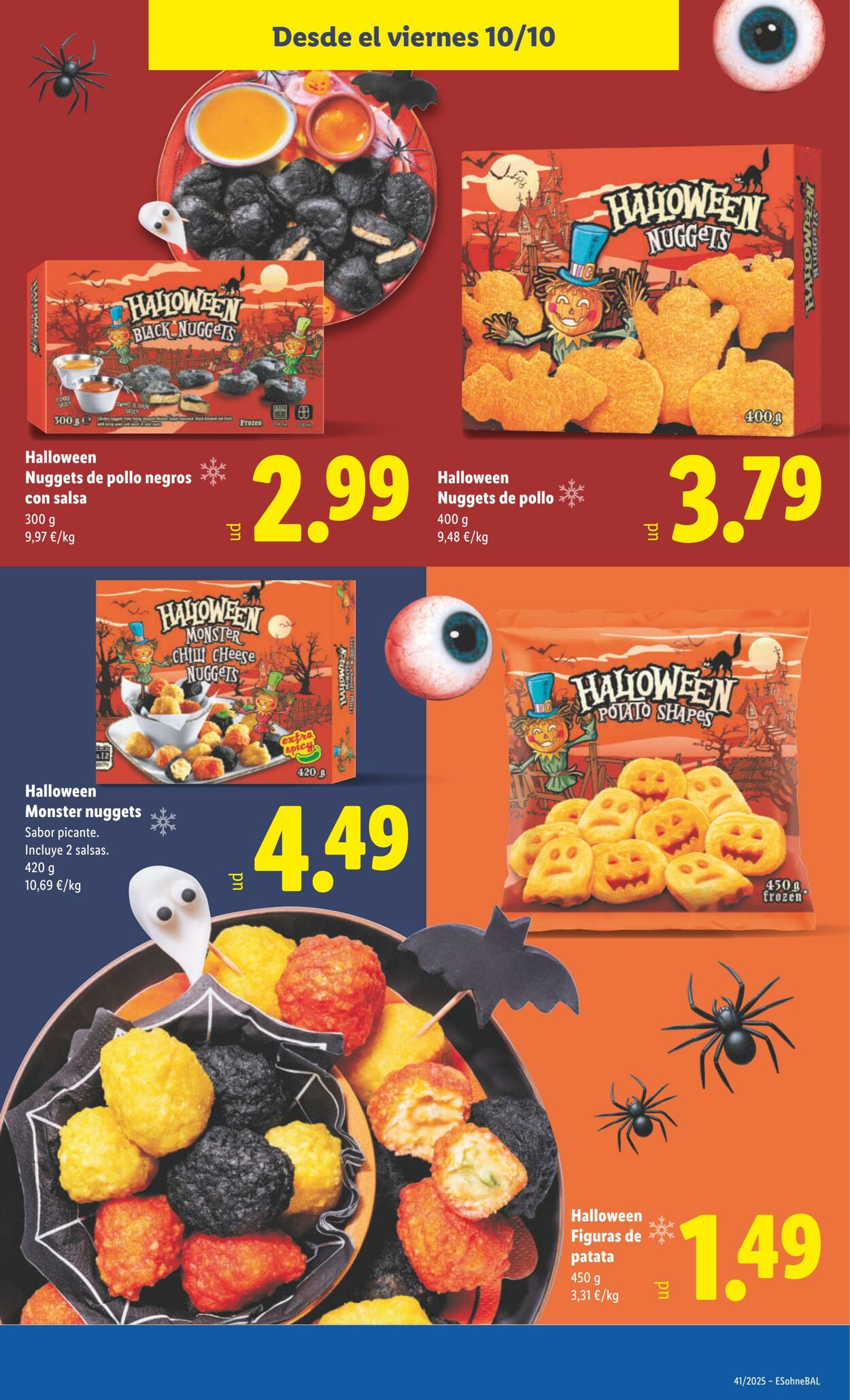 Folleto Lidl 13.10.2025 - 19.10.2025