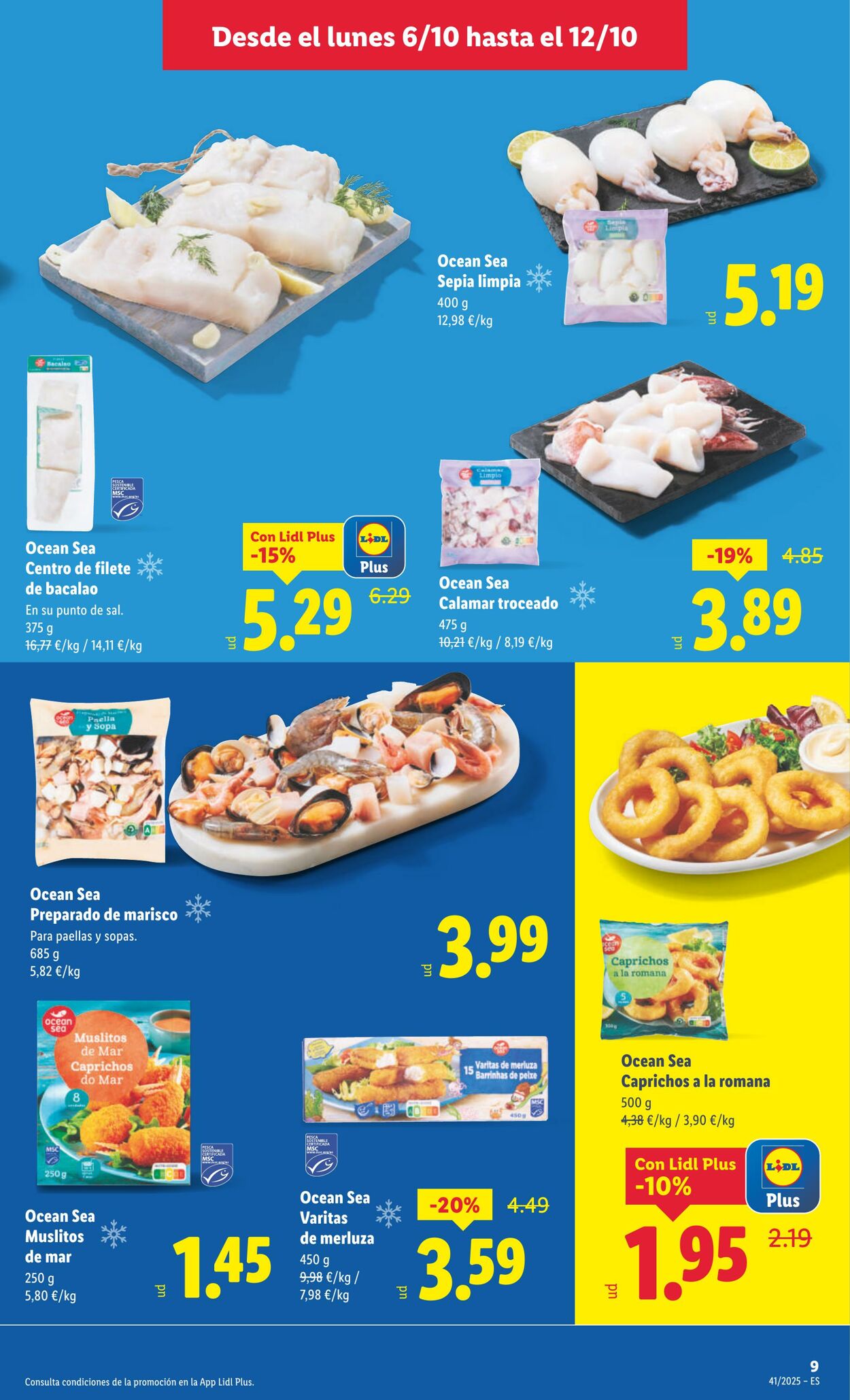 Folleto Lidl 13.10.2025 - 19.10.2025