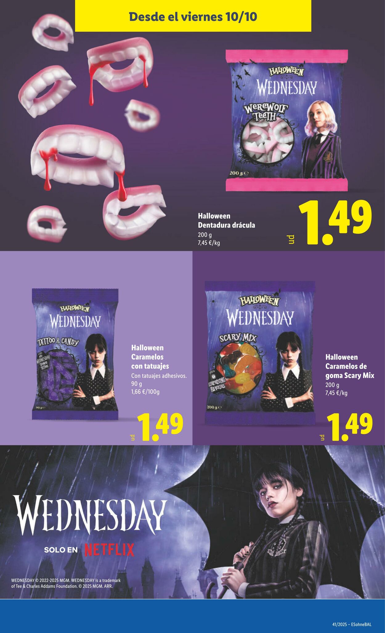 Folleto Lidl 13.10.2025 - 19.10.2025