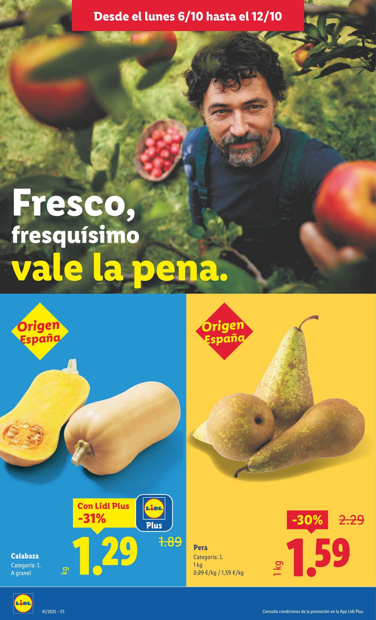 Folleto Lidl 13.10.2025 - 19.10.2025