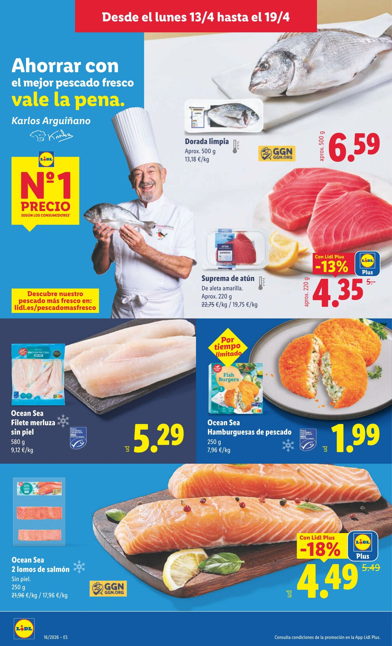 Folleto Lidl 13.04.2026 - 19.04.2026